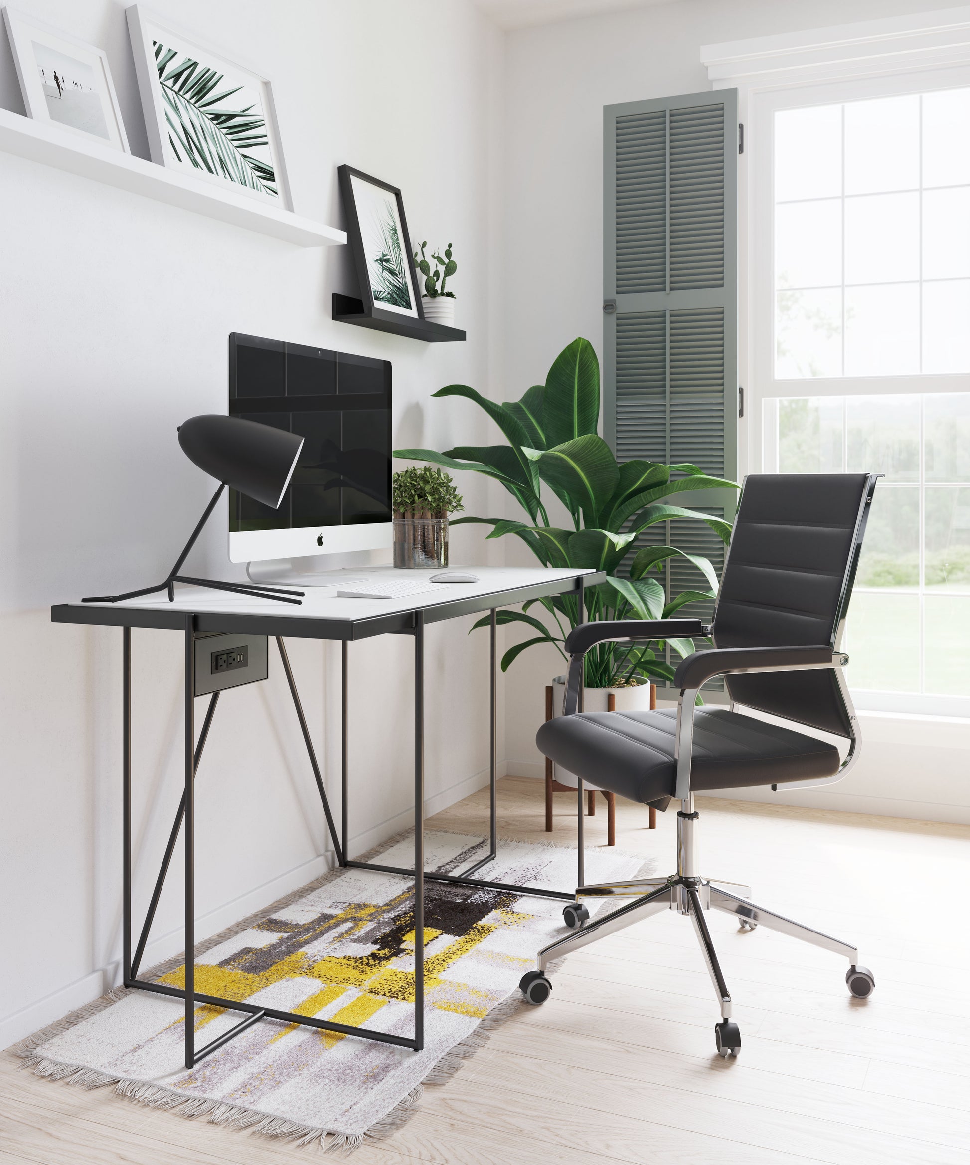 Liderato Office Chair Black - Disselt Designs