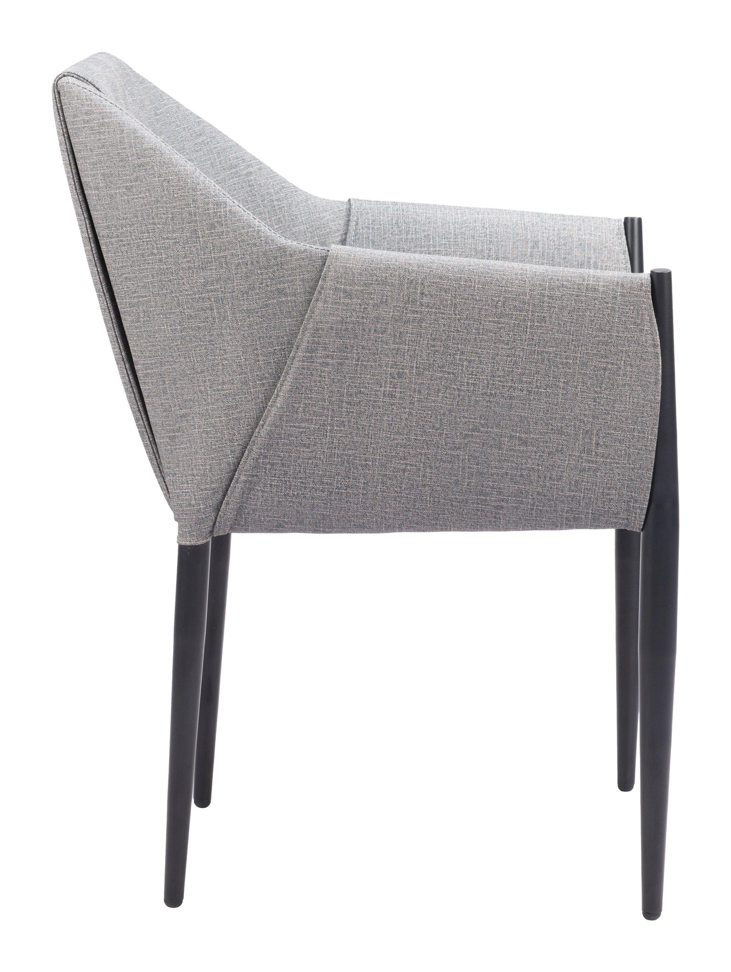 Andover Dining Chair (Set of 2) Slate Gray - Disselt Designs
