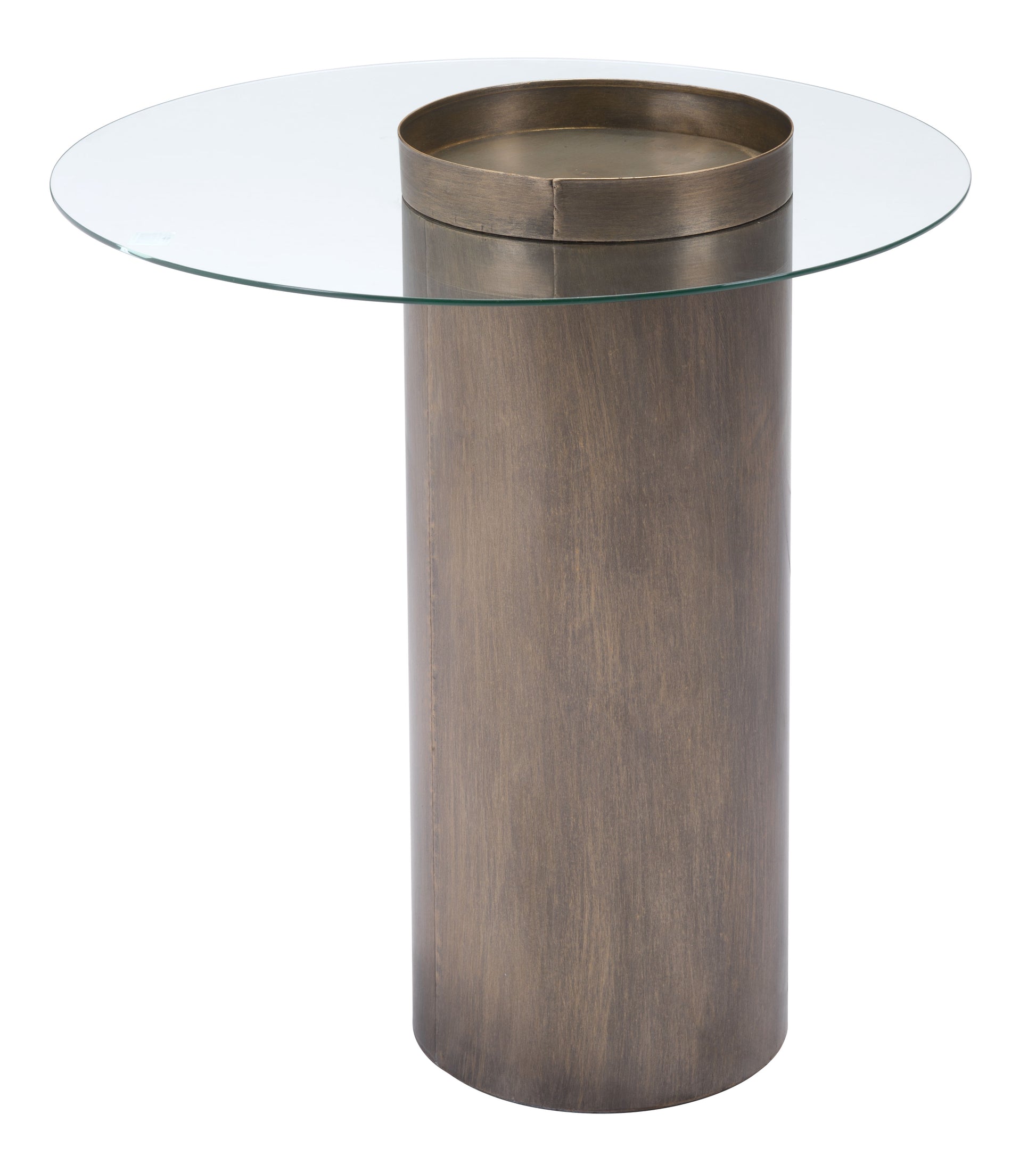 Emi End Table Antique Bronze - Disselt Designs