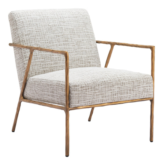 Norrebro Accent Chair Beige Frost - Disselt Designs