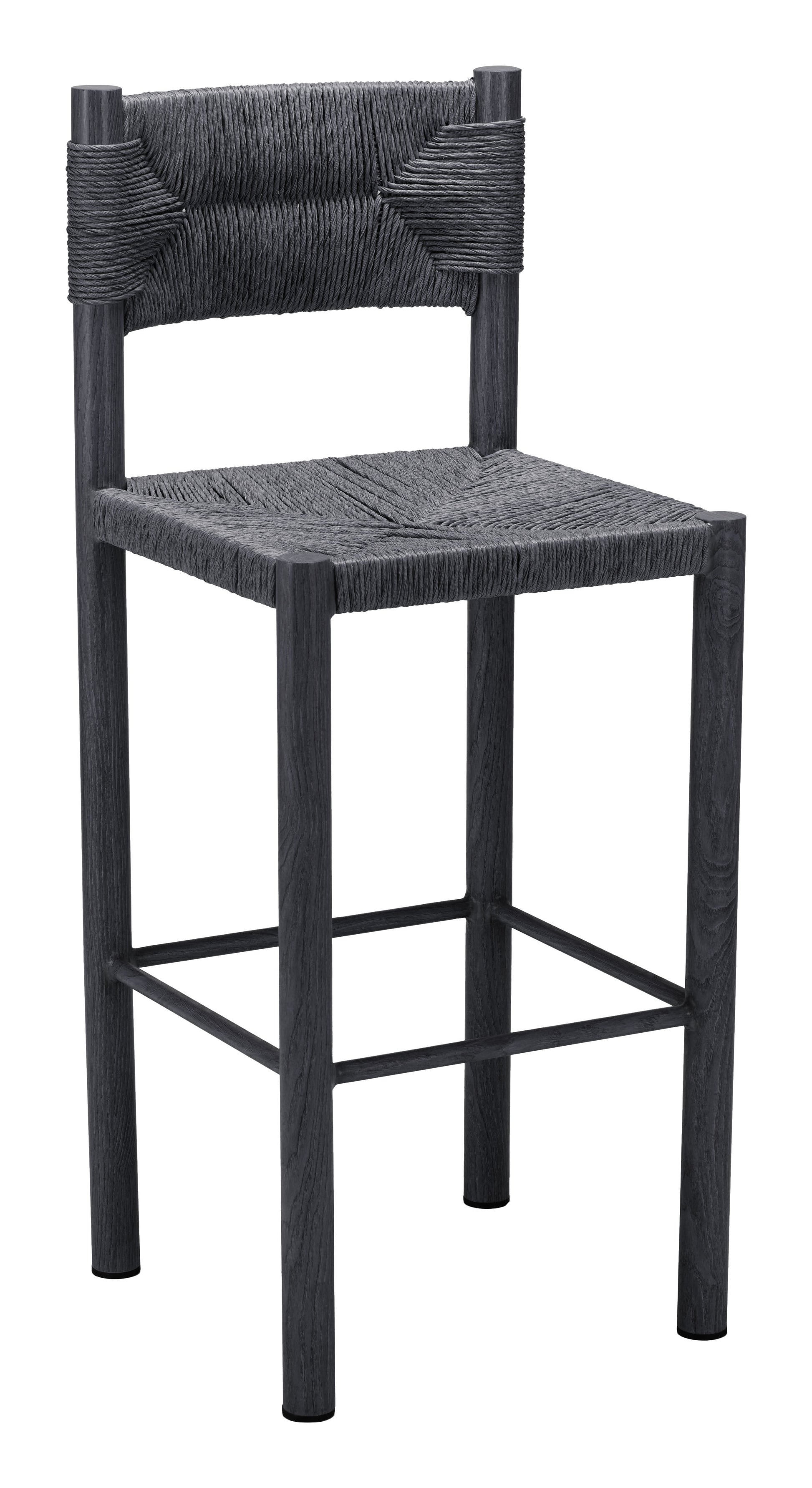 Iska Barstool (Set of 2) Black - Disselt Designs