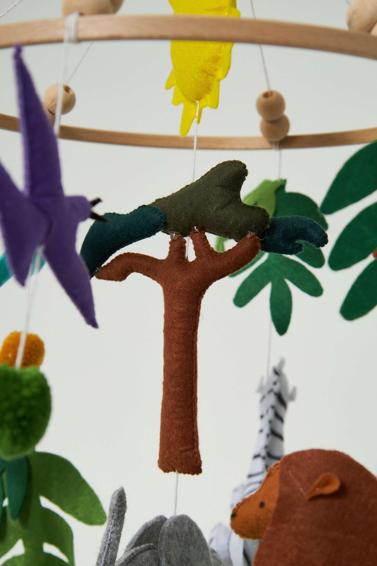 KIDS JUNGLE | Montessori Baby Mobile Set - Disselt Designs