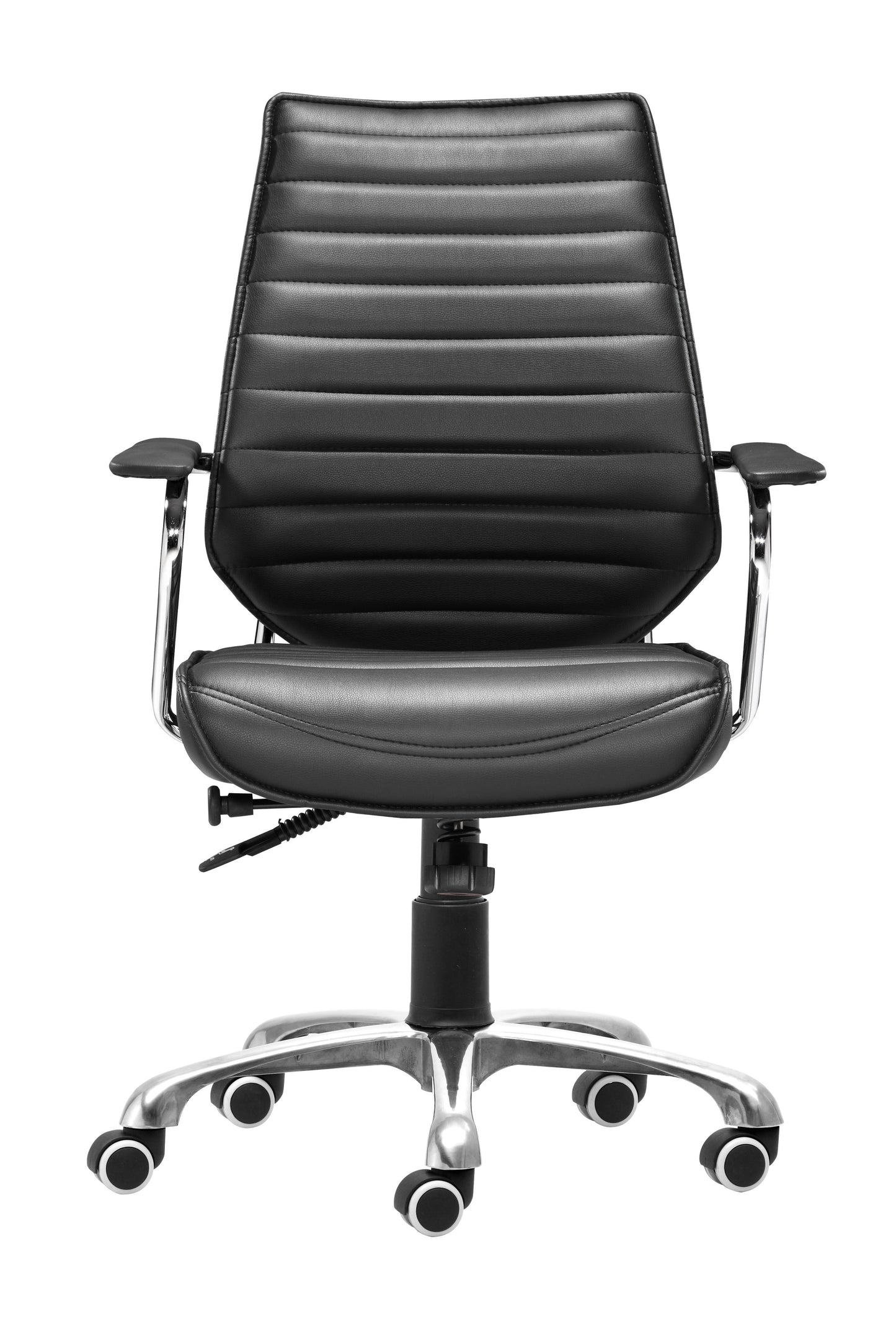 Enterprise Low Back Office Chair Black - Disselt Designs
