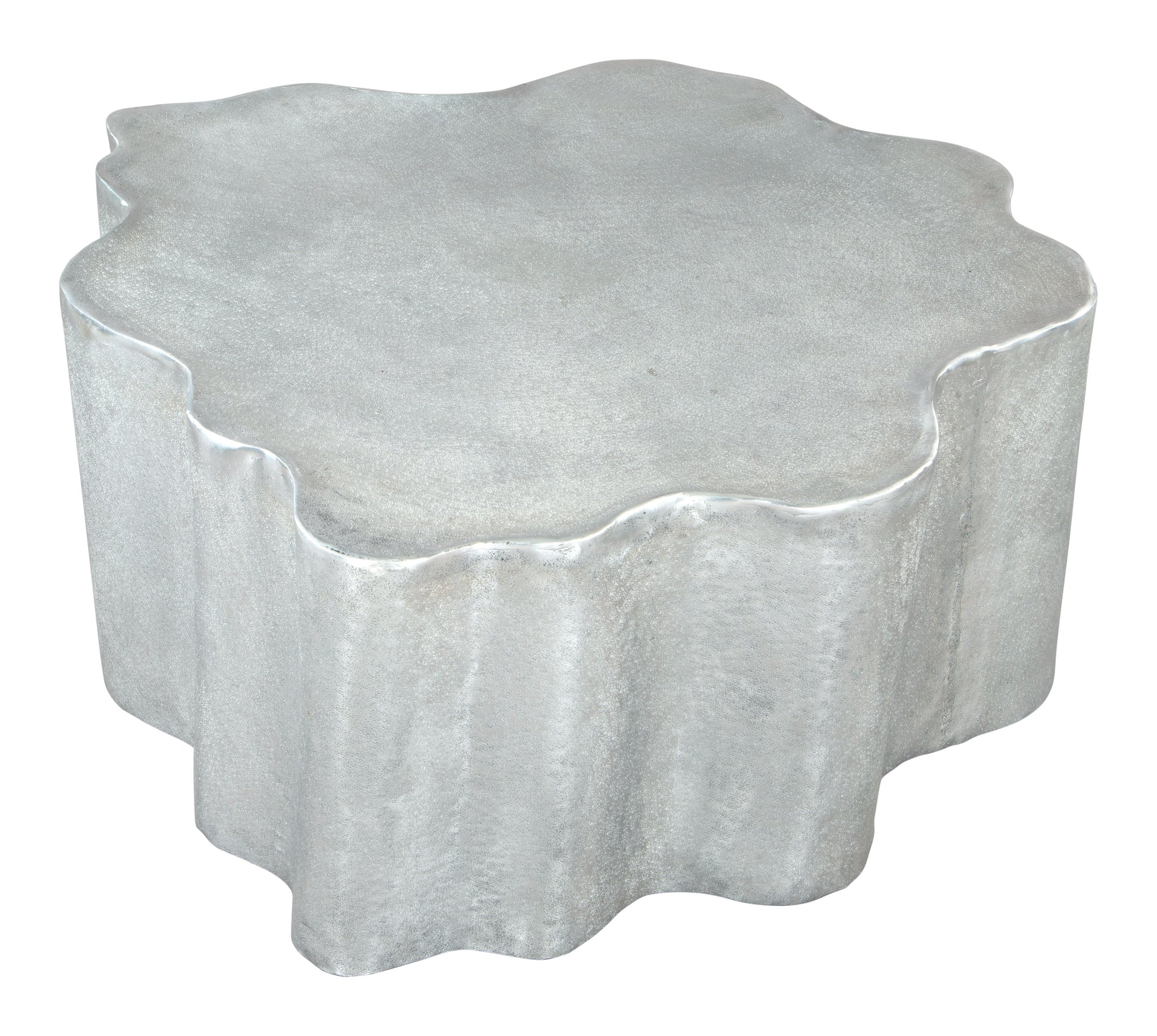 Kortha Coffee Table Antique Silver - Disselt Designs