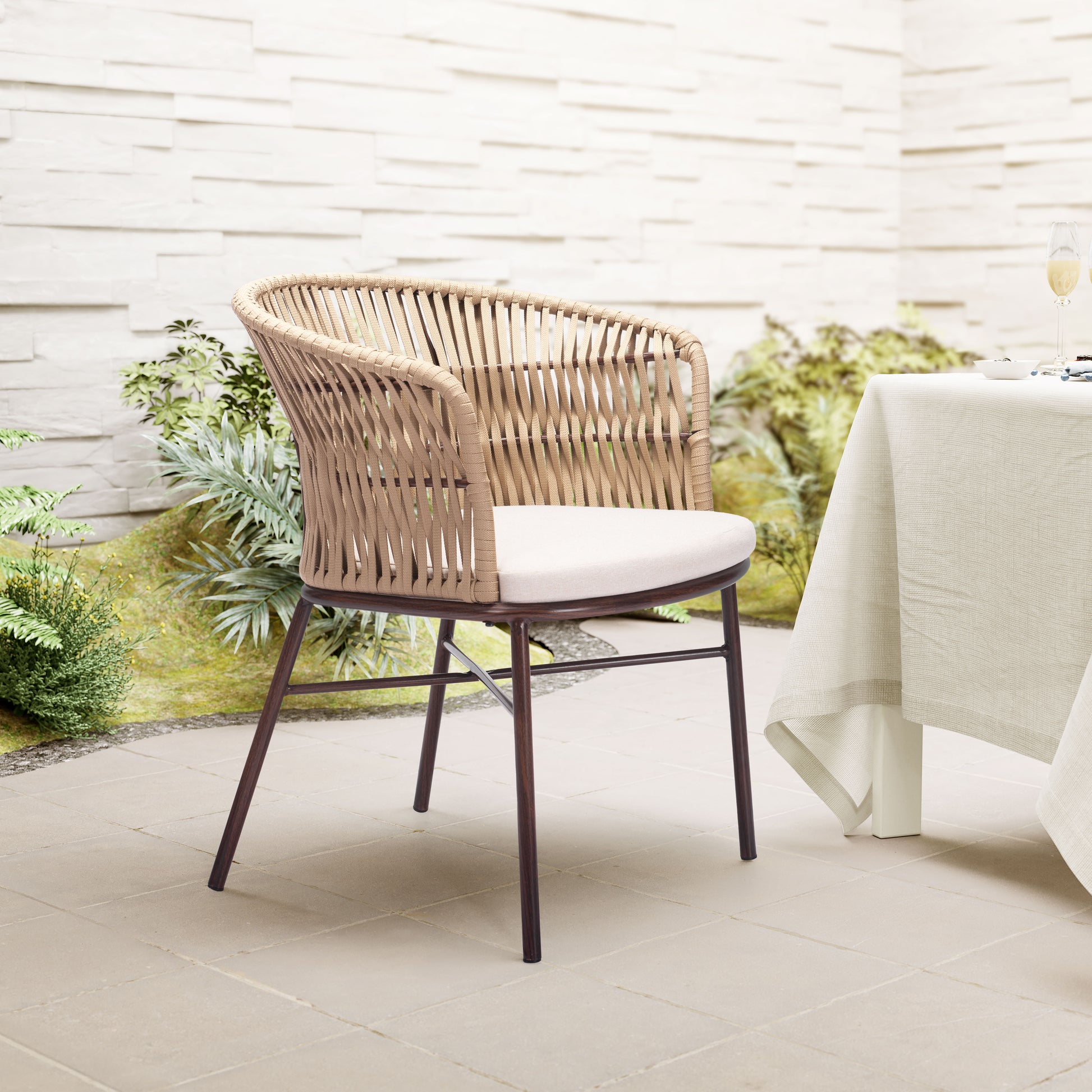 Freycinet Dining Chair (Set of 2) Natural - Disselt Designs