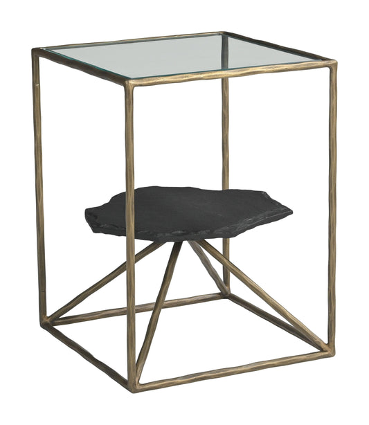 Ranol Side Table Brass - Disselt Designs