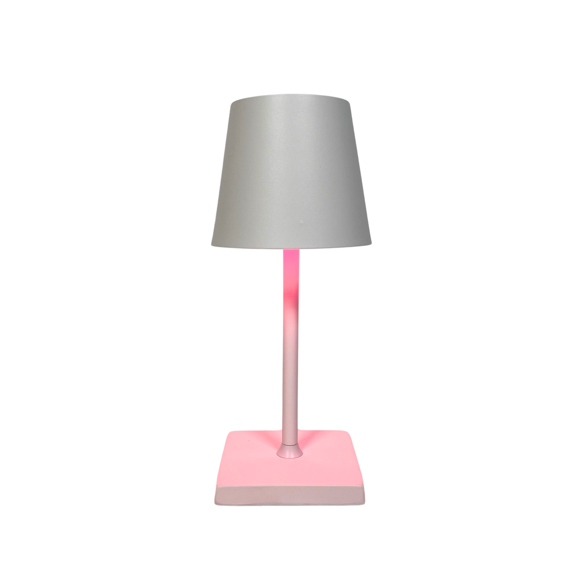 Beam Column Rechargeable Table Lamp // White - Disselt Designs