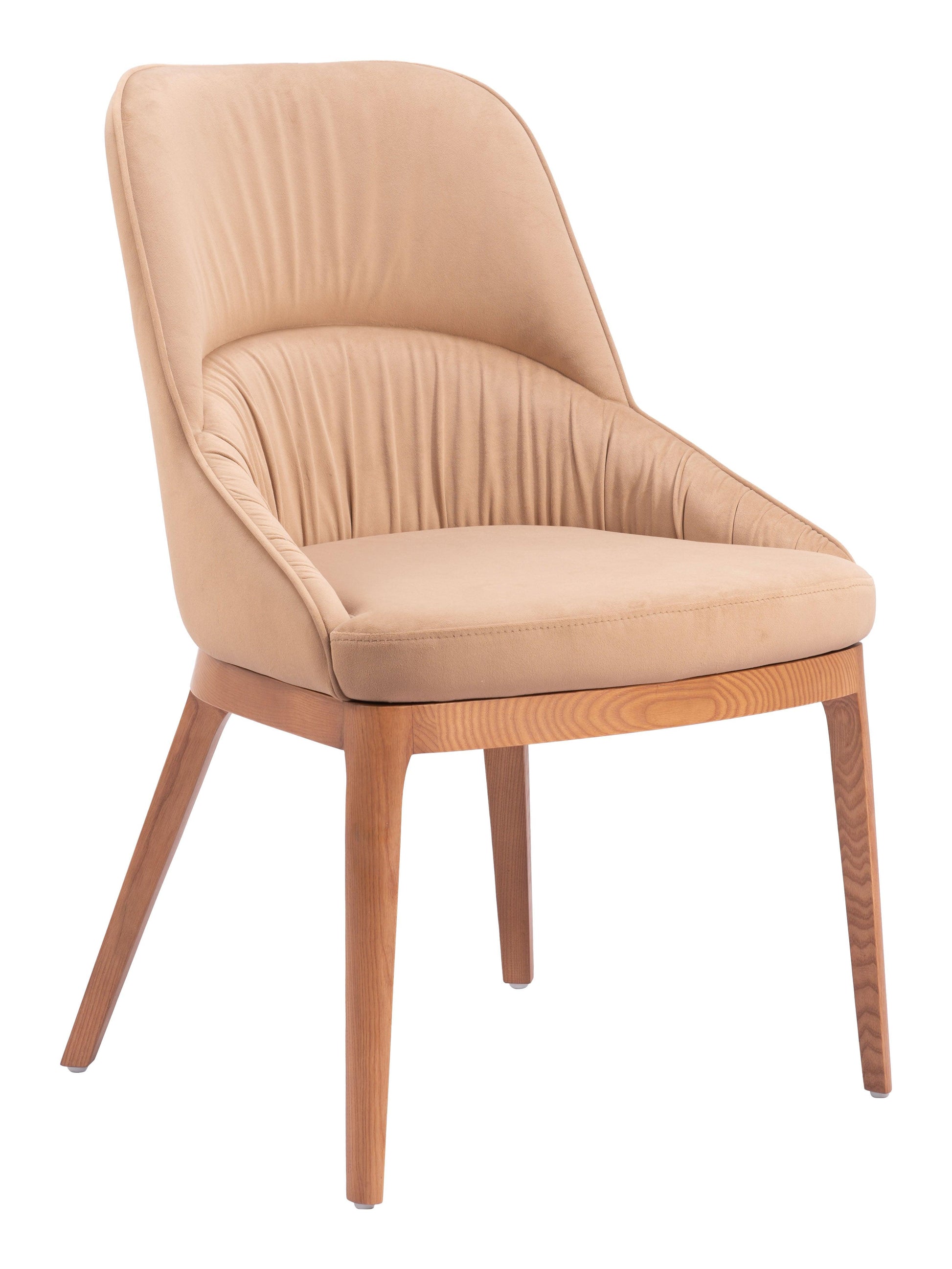 Ayr Dining Chair (Set of 2) Tan - Disselt Designs