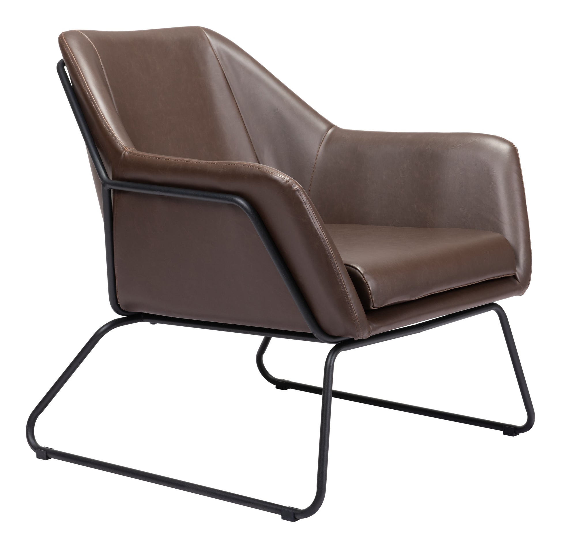 Jose Accent Chair Brown - Disselt Designs