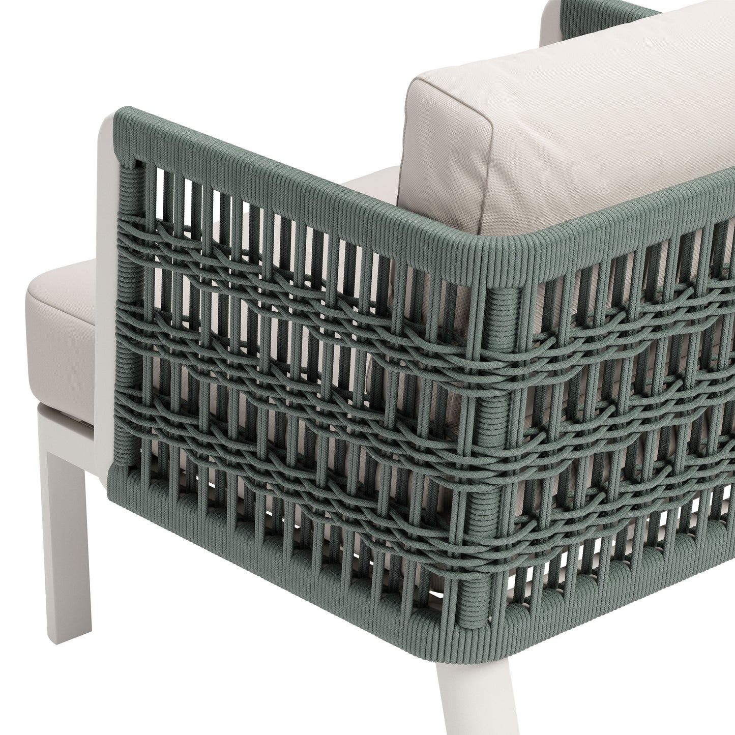 Bridgehampton Armchair White - Disselt Designs