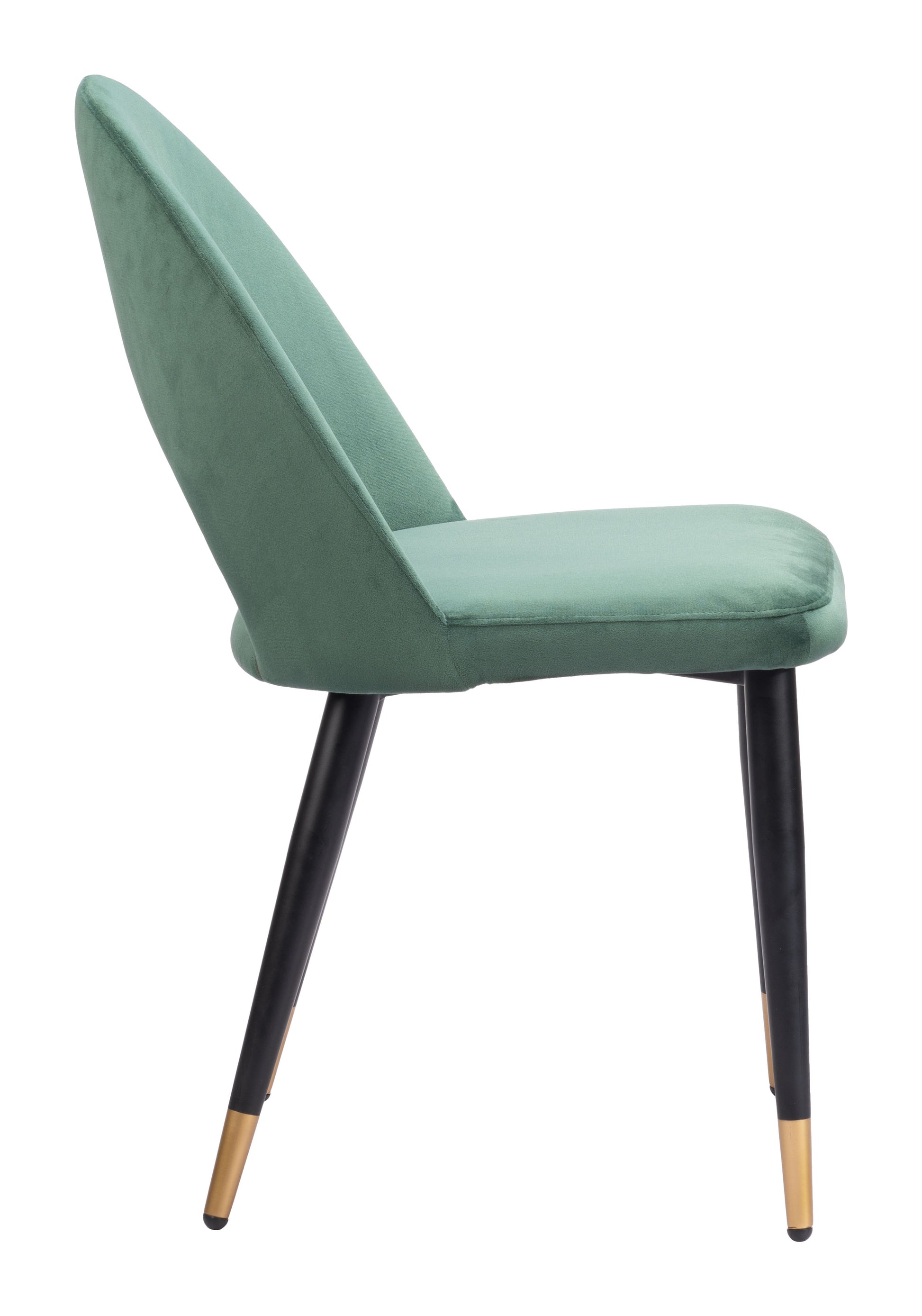 Menlo Dining Chair (Set of 2) Green - Disselt Designs