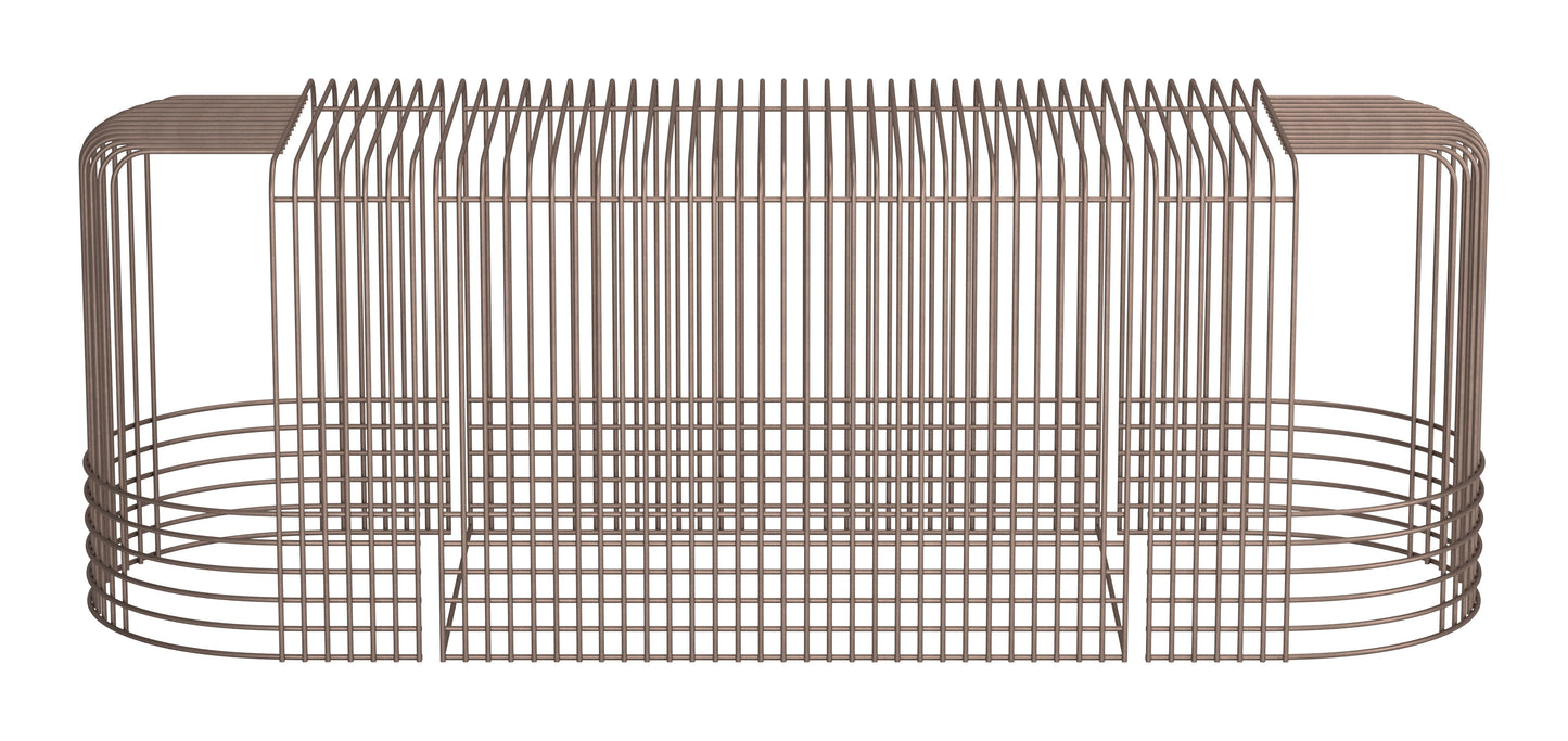 Pitch Coffee Table Set (3-Piece) Bronze - Disselt Designs