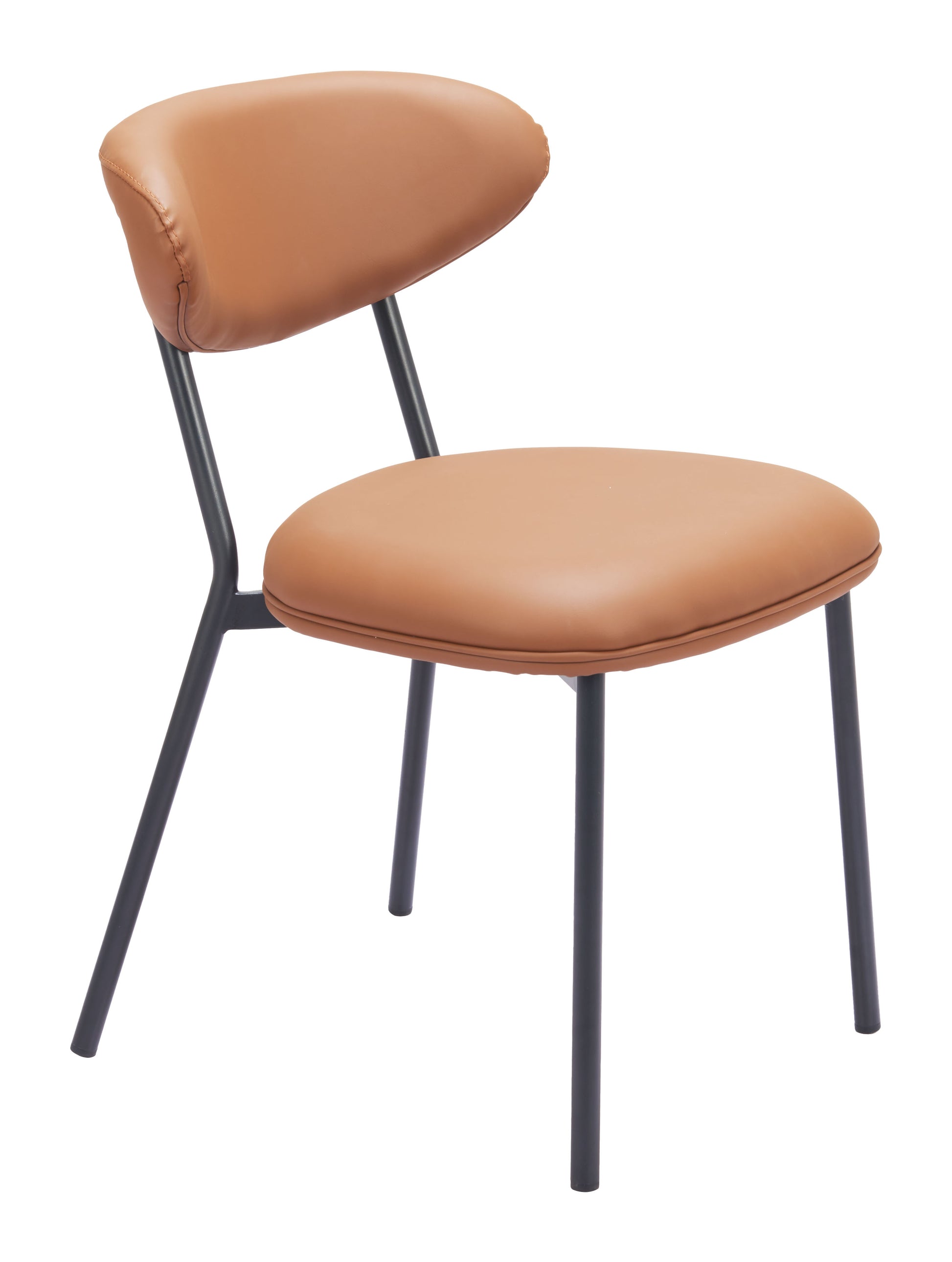 Rorun Dining Chair (Set of 4) Brown - Disselt Designs