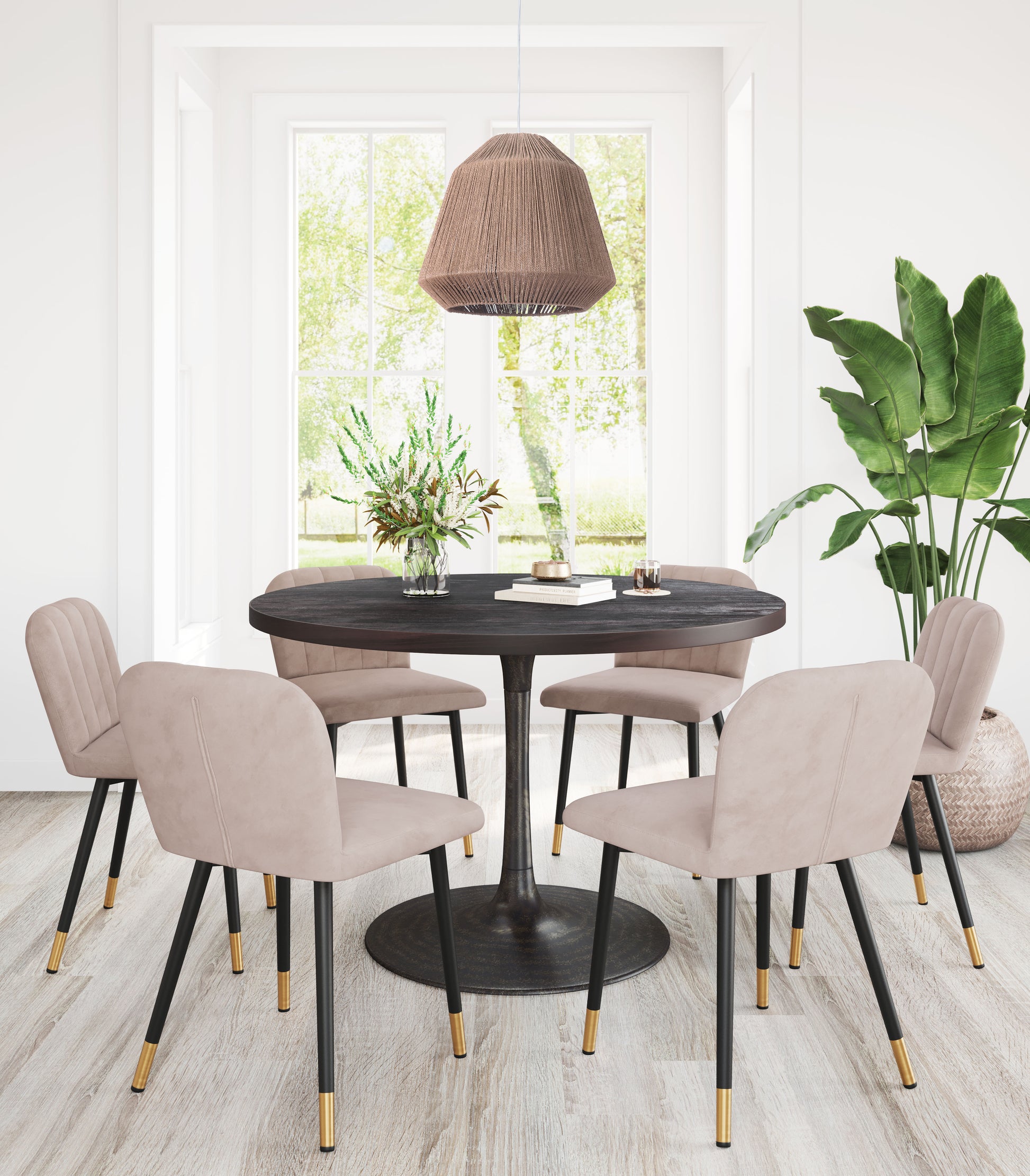 Impala Ceiling Lamp Brown - Disselt Designs