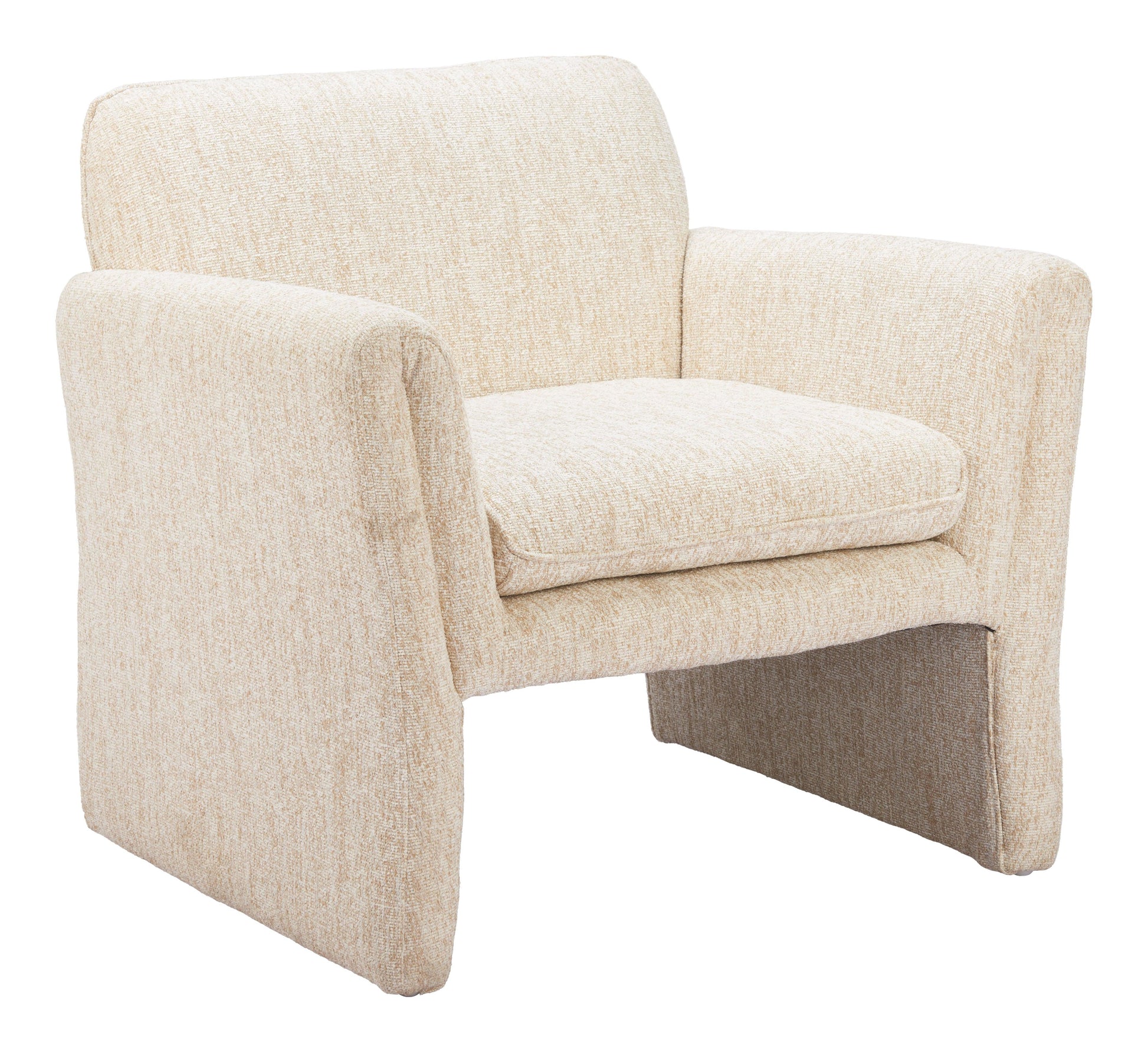 Dobra Accent Chair Oatmeal Beige - Disselt Designs