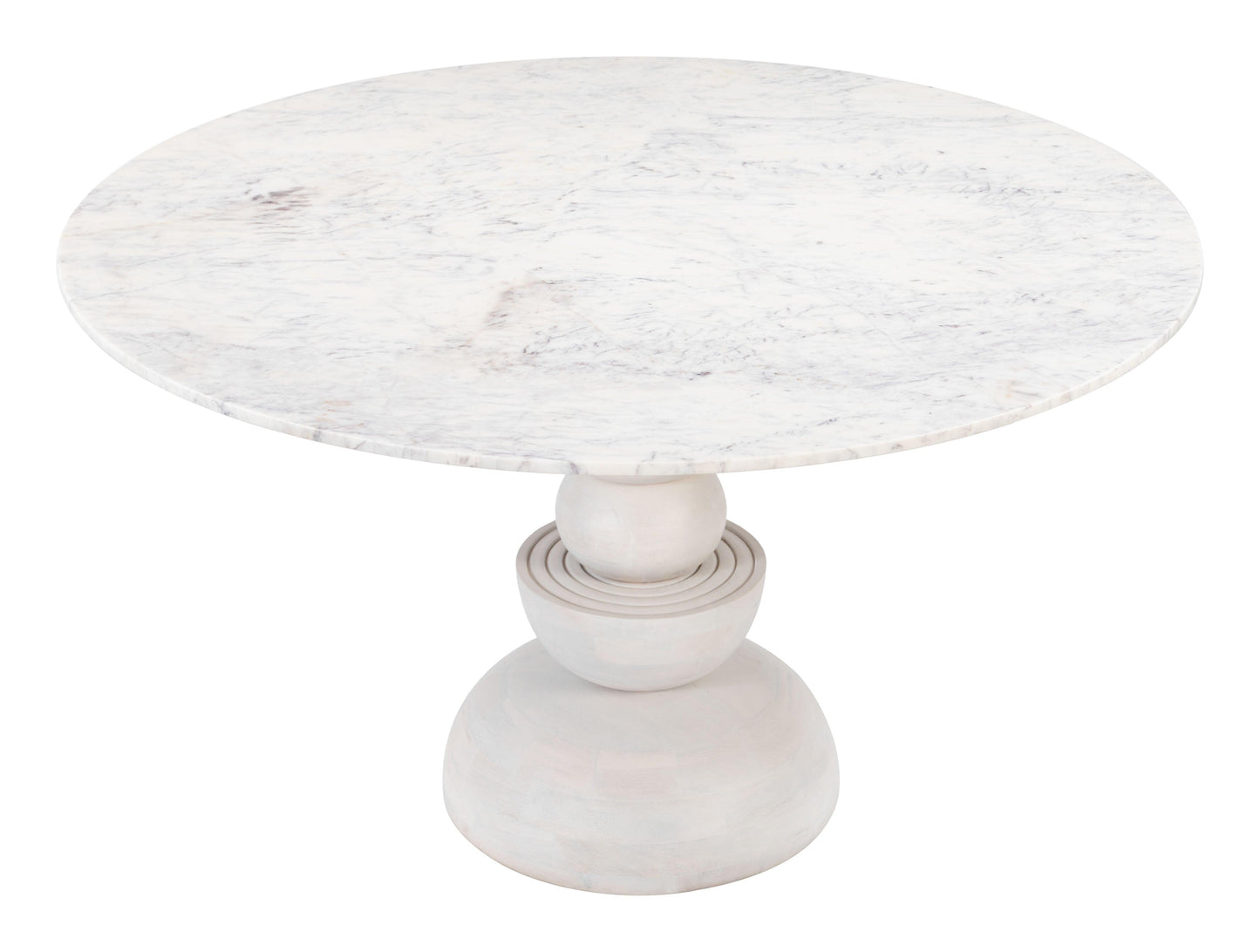 Astri Dining Table Whitewashed - Disselt Designs