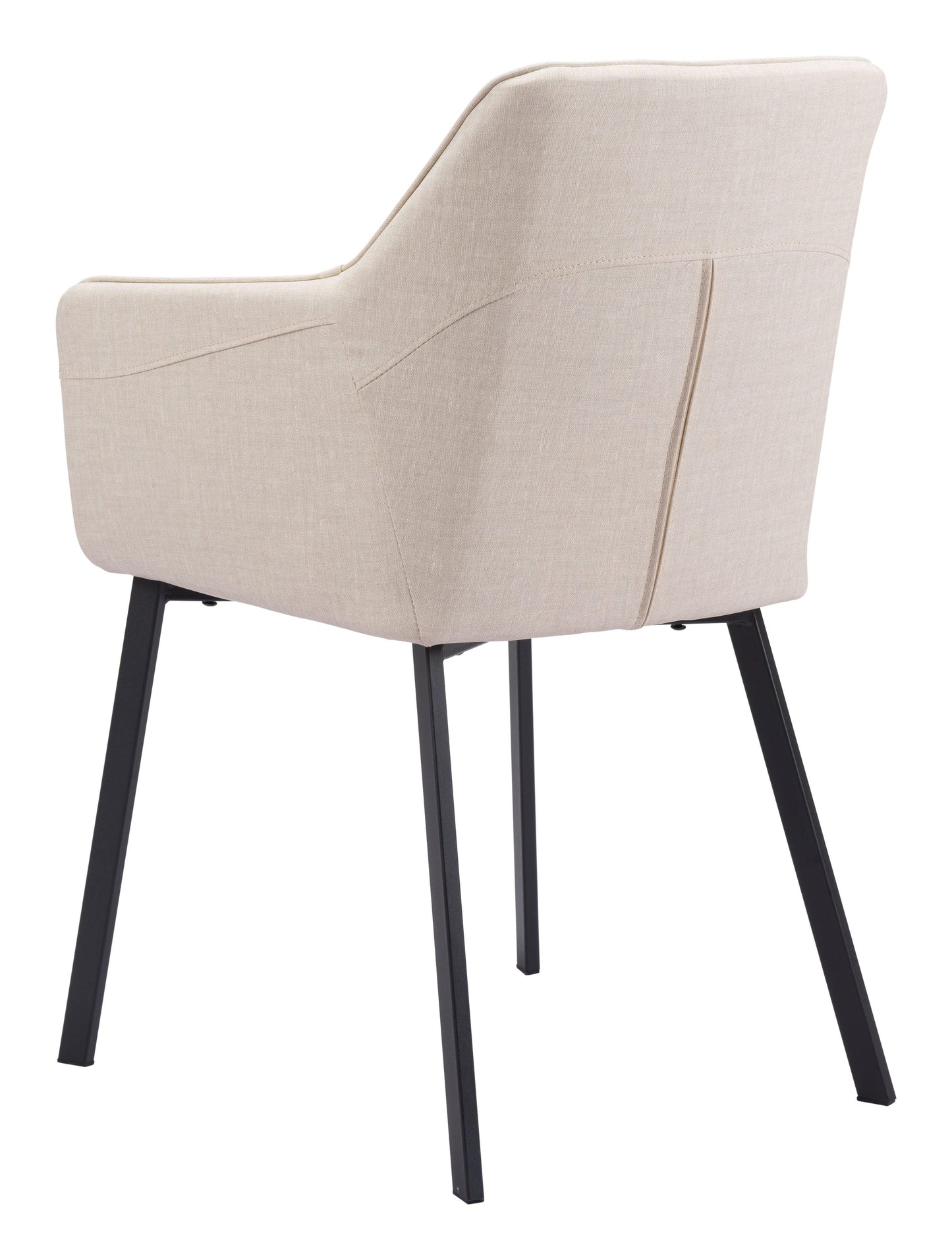 Adage Dining Chair (Set of 2) Beige - Disselt Designs