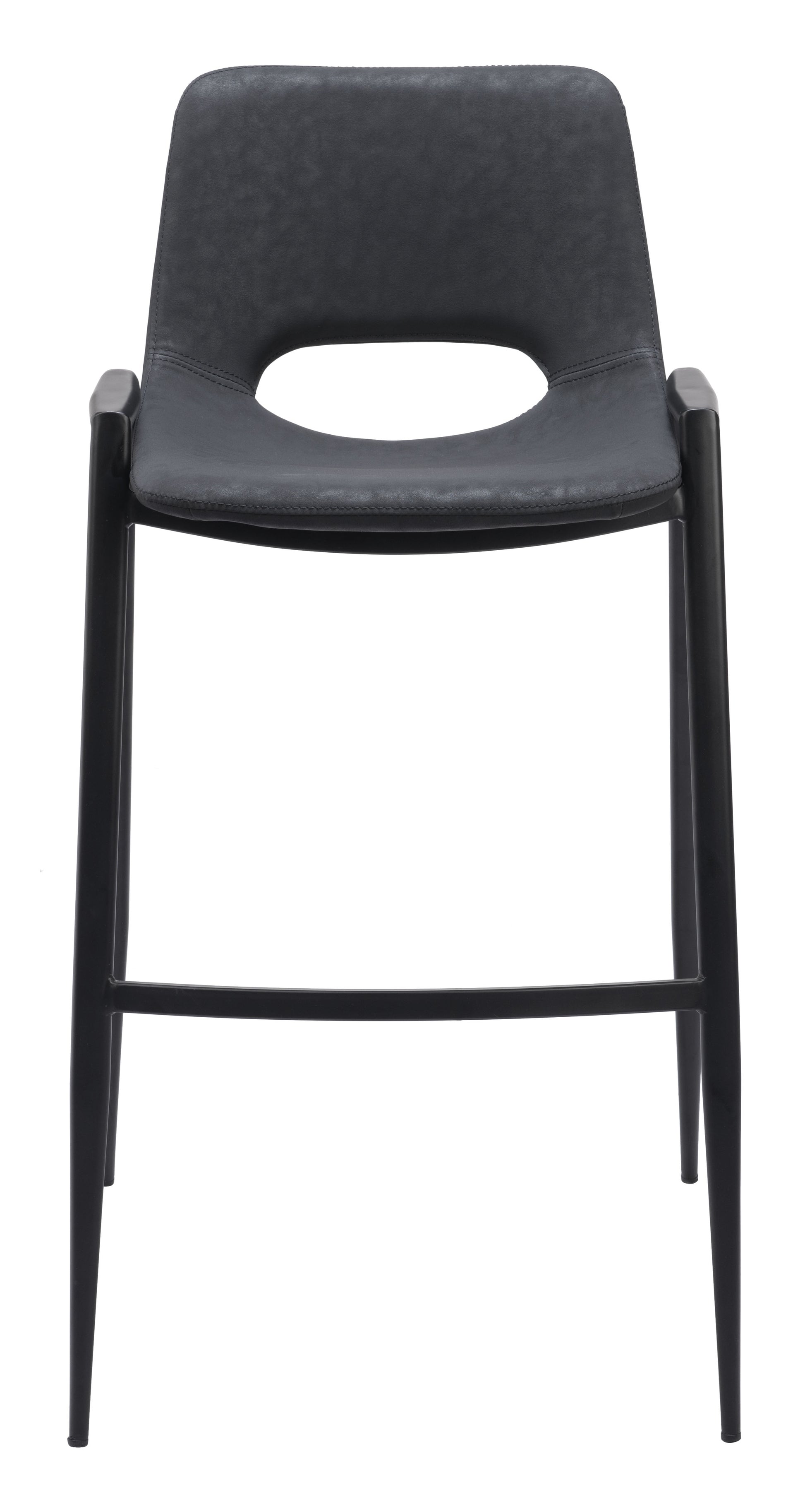 Desi Barstool (Set of 2) Black - Disselt Designs