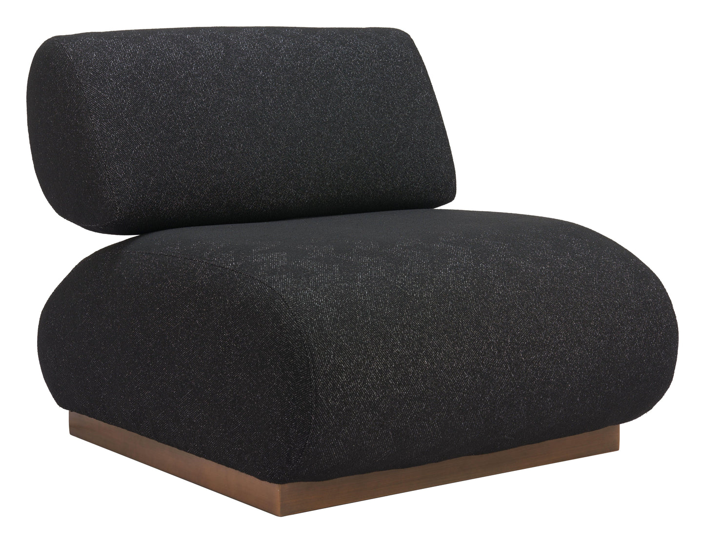 Barsa Accent Chair Black - Disselt Designs