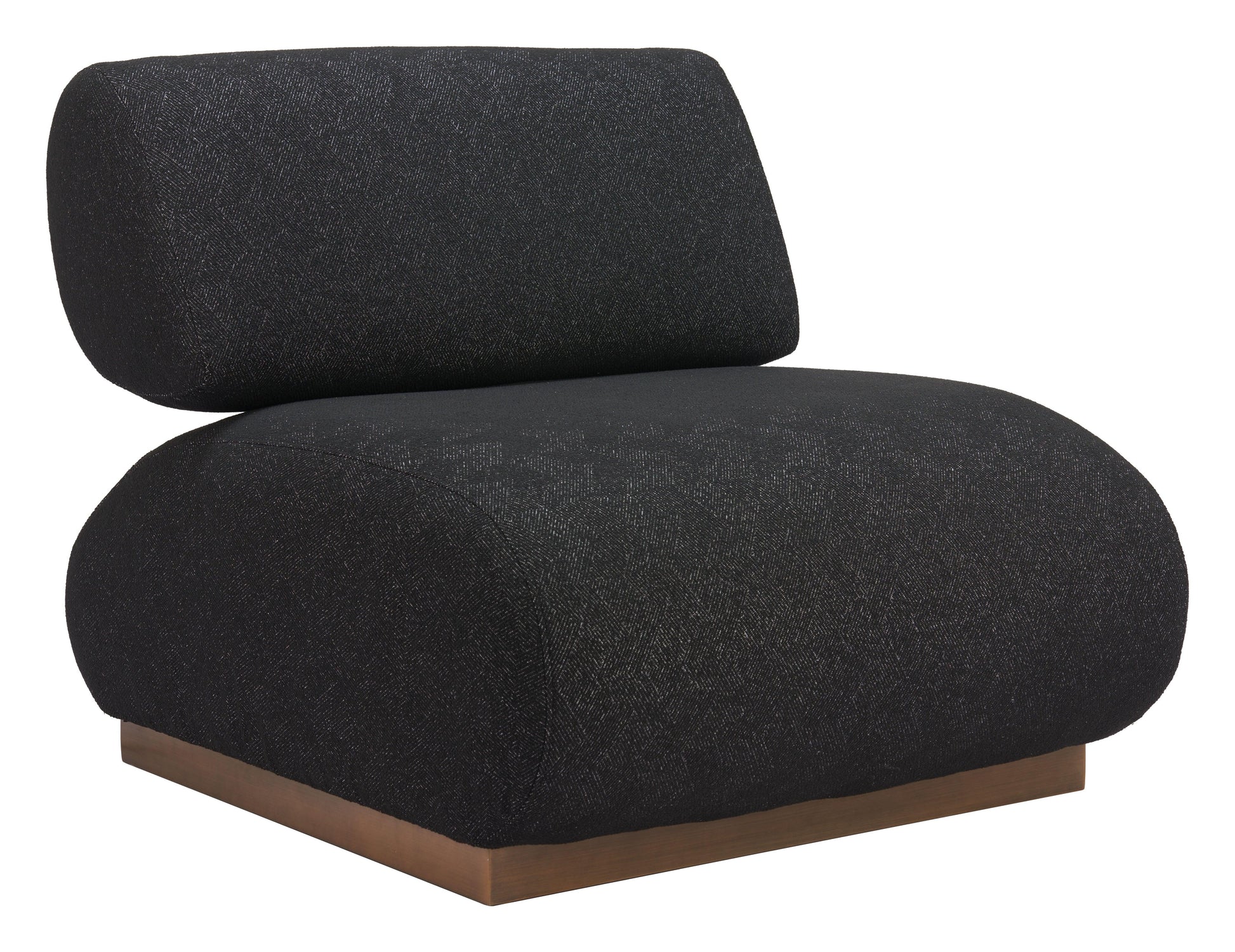 Barsa Accent Chair Black - Disselt Designs