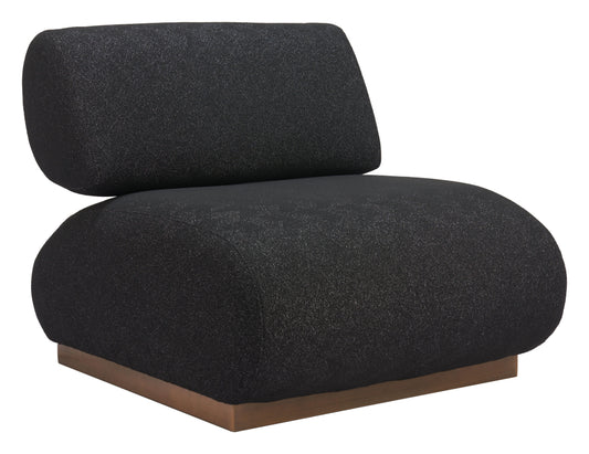 Barsa Accent Chair Black - Disselt Designs