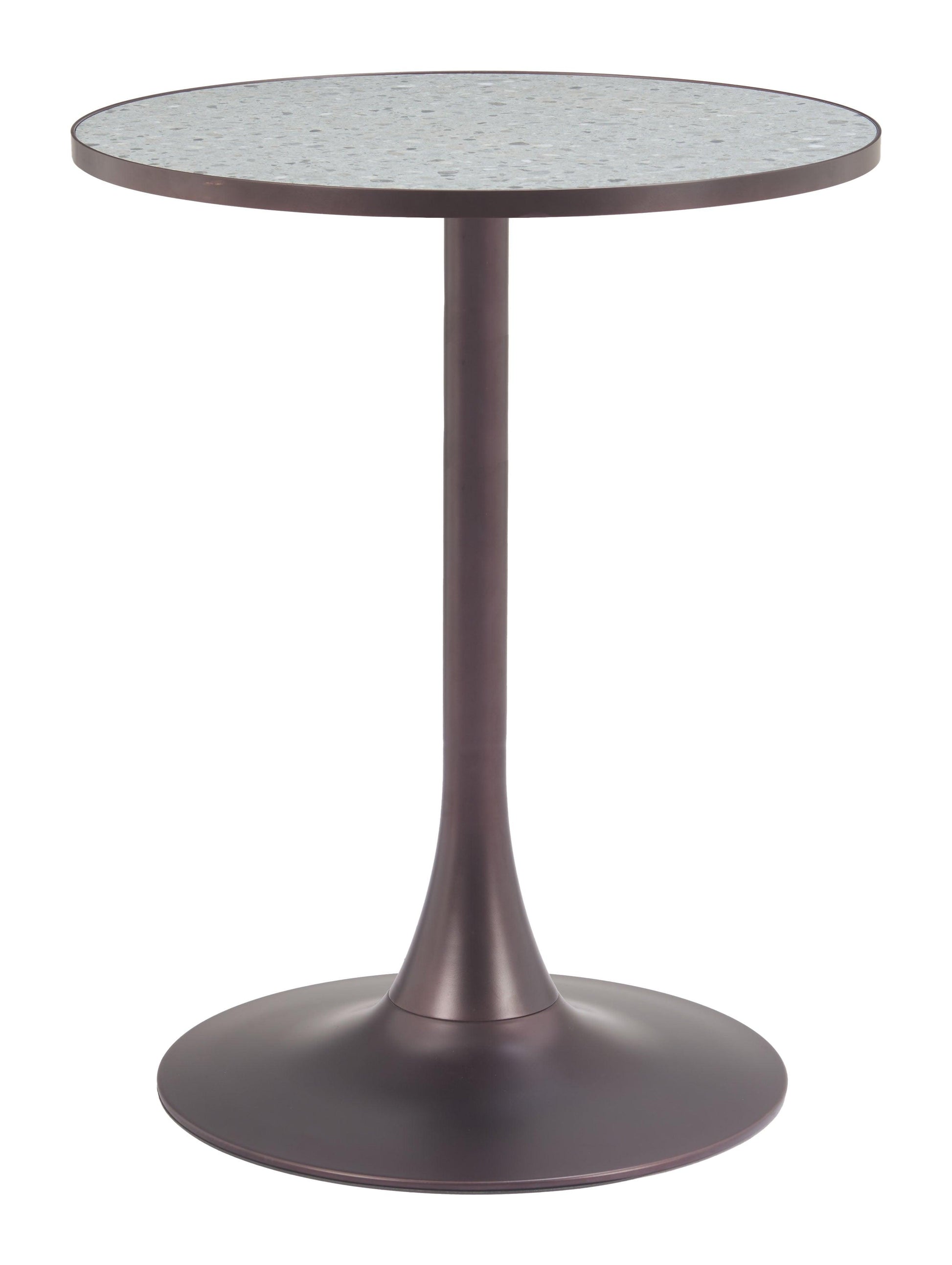 Bite Bistro Table Gray & Bronze - Disselt Designs