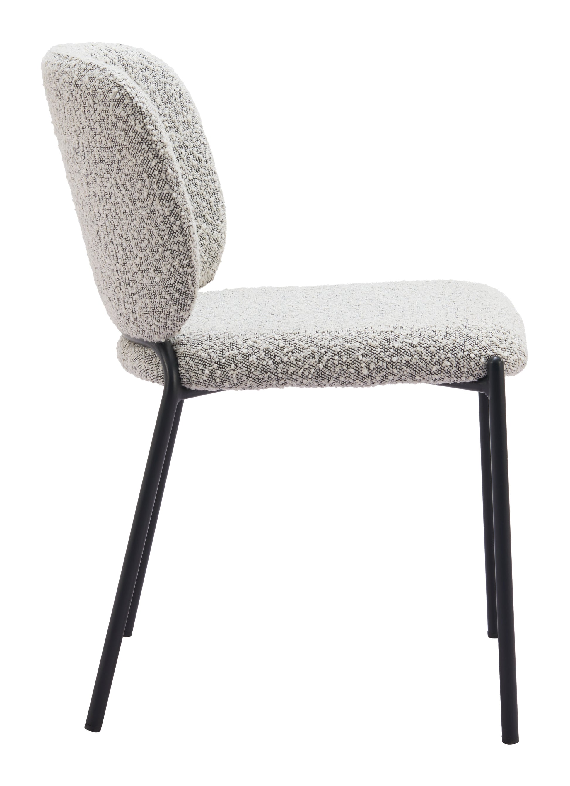 Plat Dining Chair (Set of 2) Gray - Disselt Designs