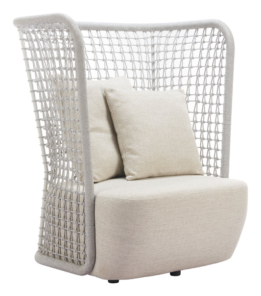 Hudu Accent Chair Beige - Disselt Designs