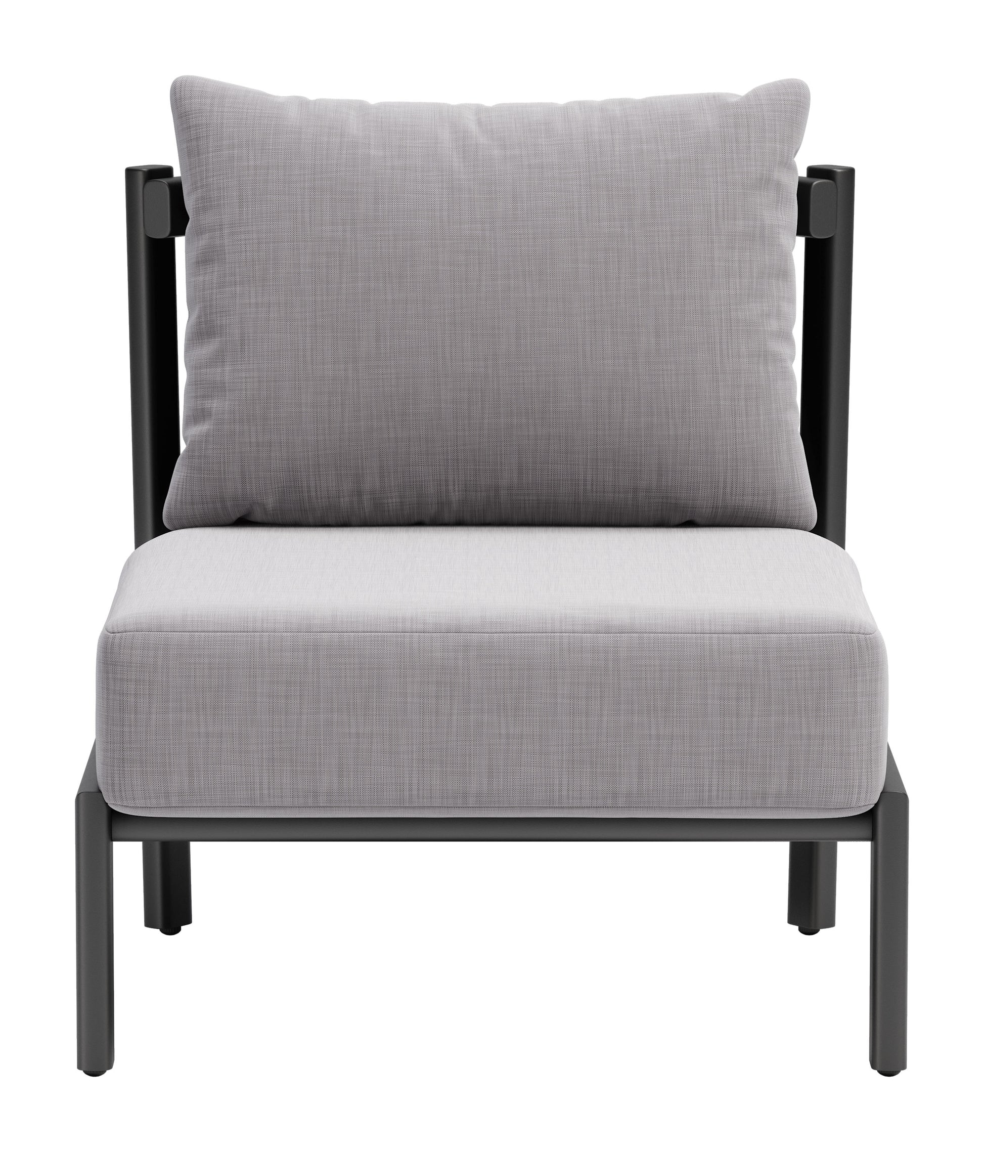 Horizon Accent Chair Gray - Disselt Designs