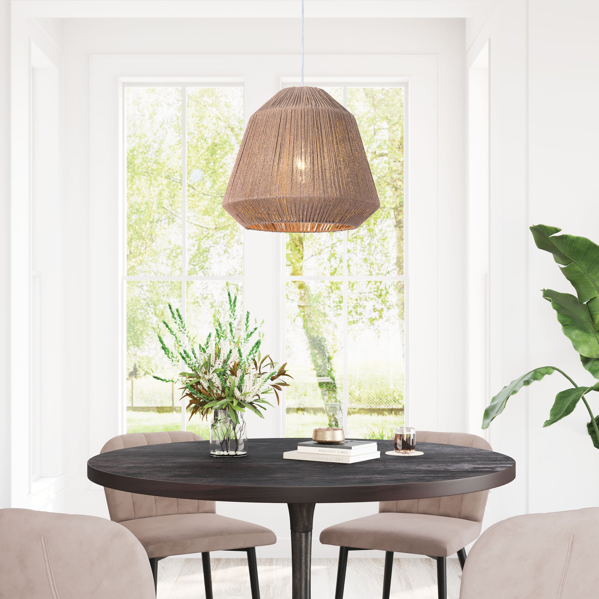 Impala Ceiling Lamp Brown - Disselt Designs