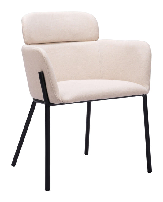 Bremor Dining Chair (Set of 2) Beige - Disselt Designs