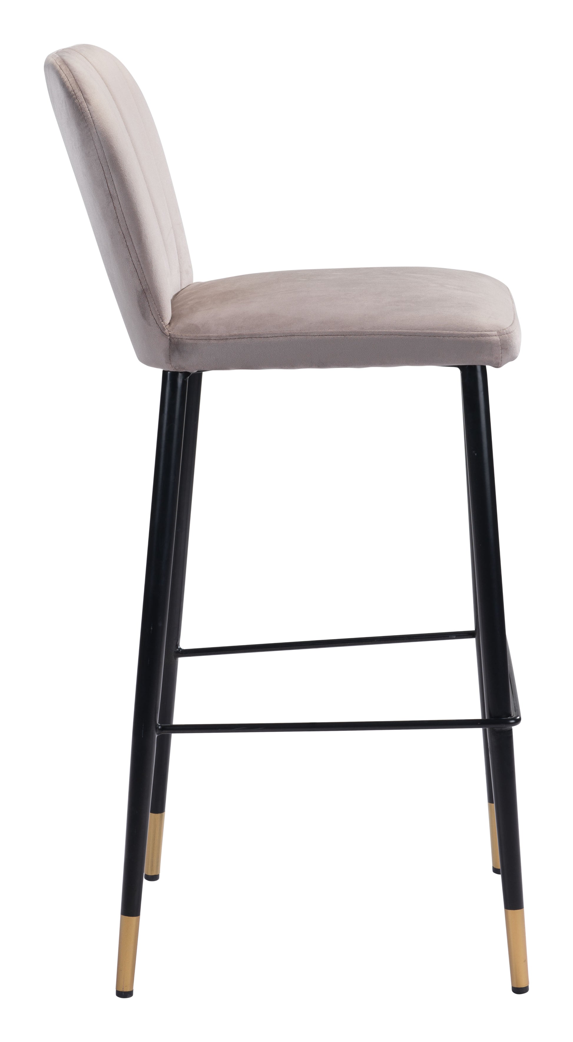 Manchester Barstool (Set of 2) Gray - Disselt Designs
