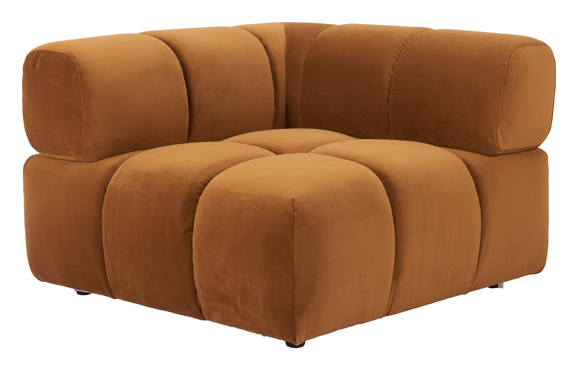 Rist Corner Chair Brown - Disselt Designs