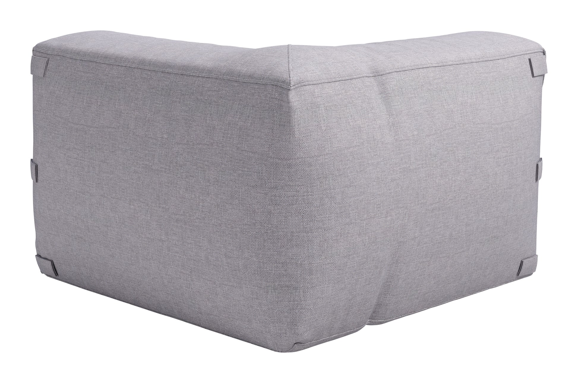 Luanda Corner Chair Gray - Disselt Designs