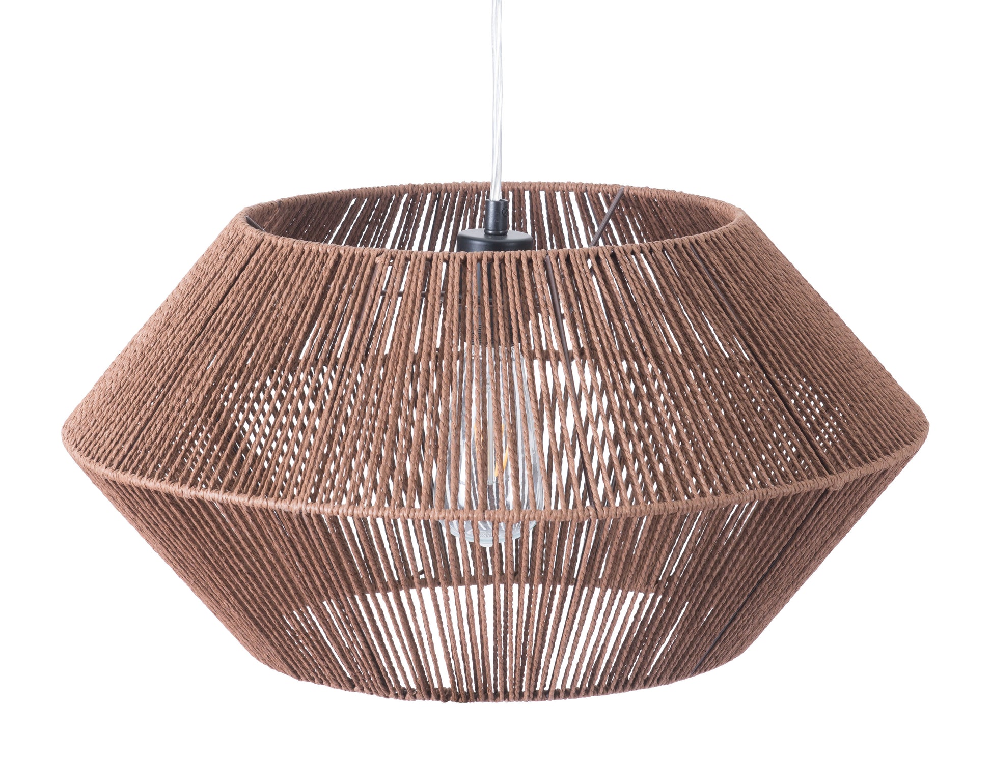 Kendrick Ceiling Lamp Brown - Disselt Designs