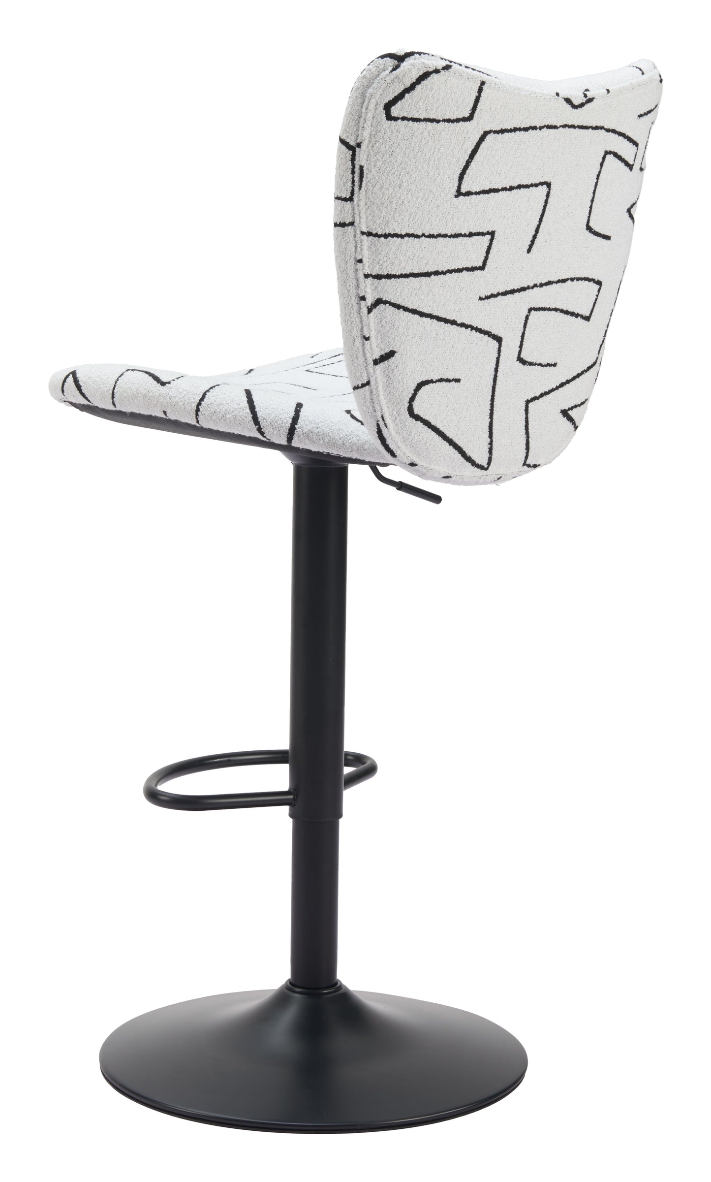 Elevate Barstool (Set of 2) White - Disselt Designs