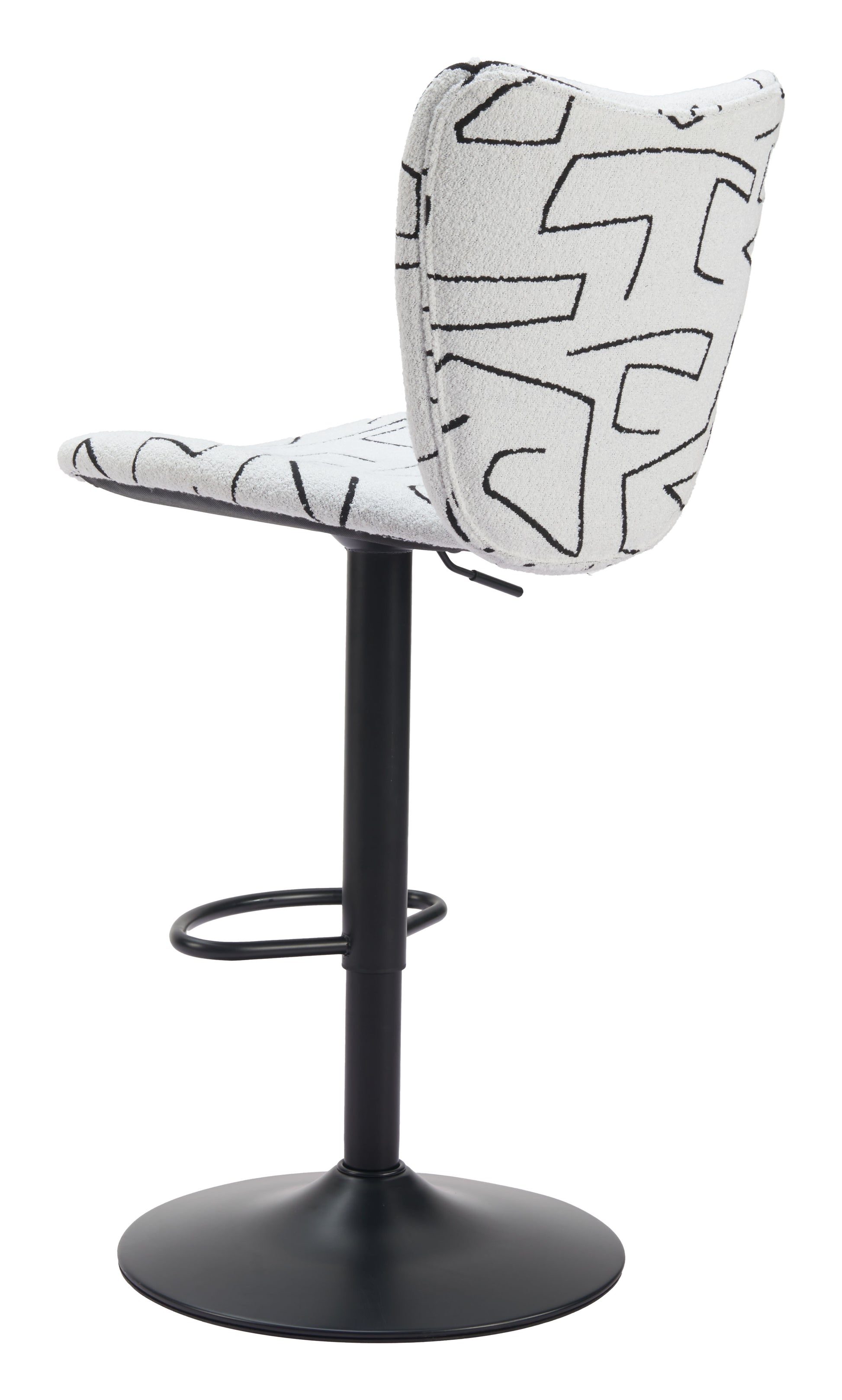 Elevate Barstool (Set of 2) White - Disselt Designs