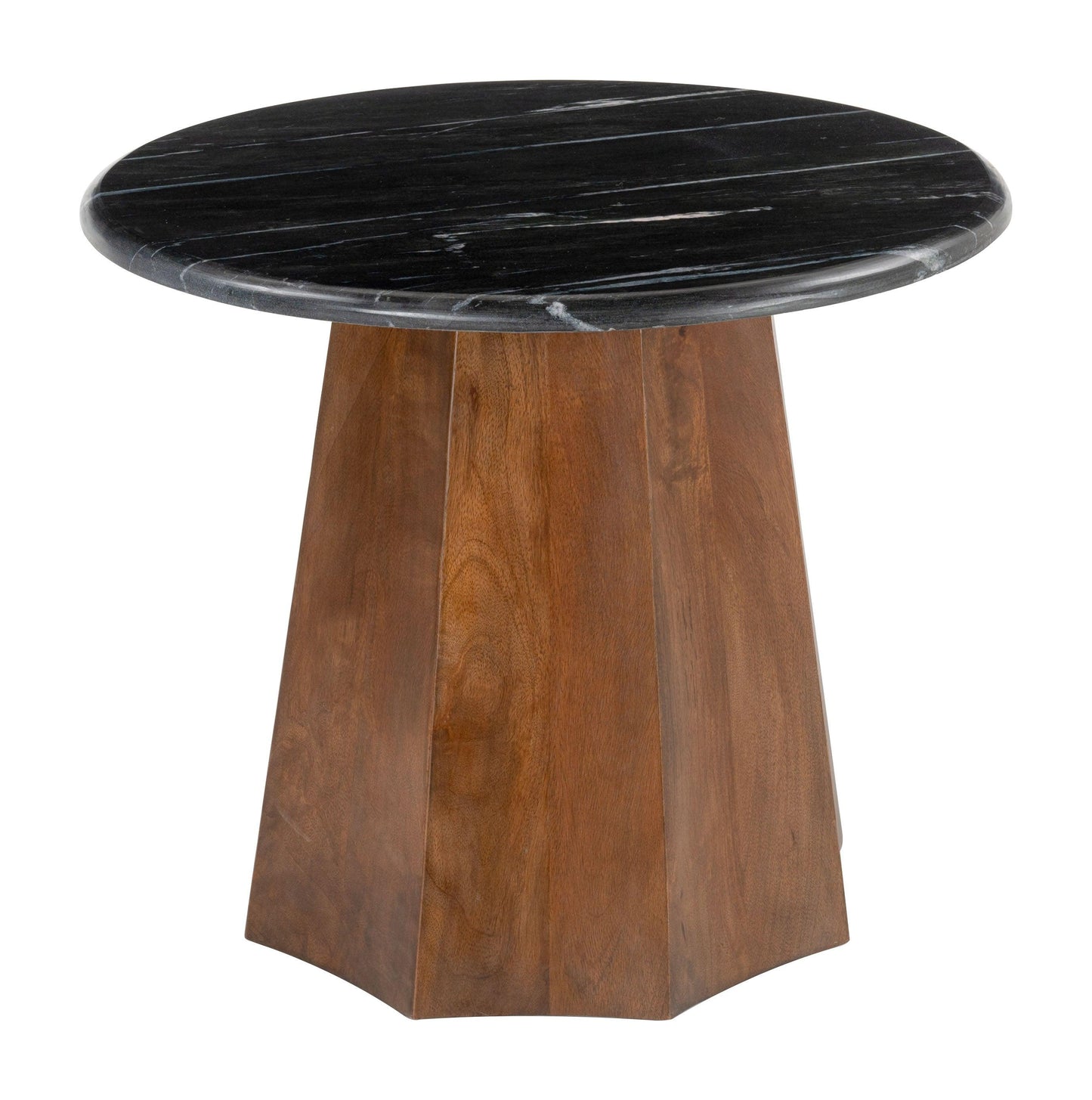 Aipe Accent Table Black & Brown - Disselt Designs
