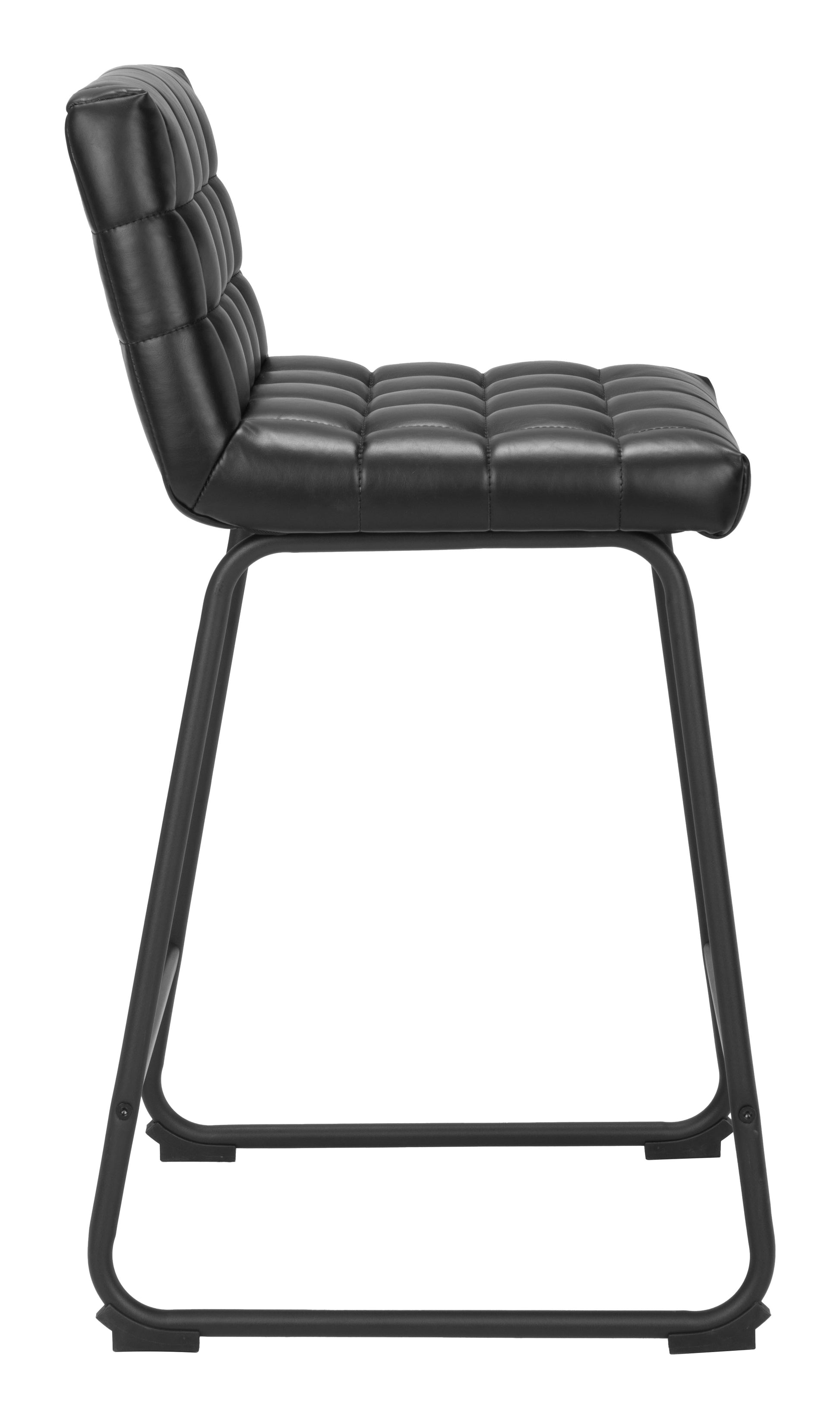 Pago Counter Stool (Set of 2) Black - Disselt Designs