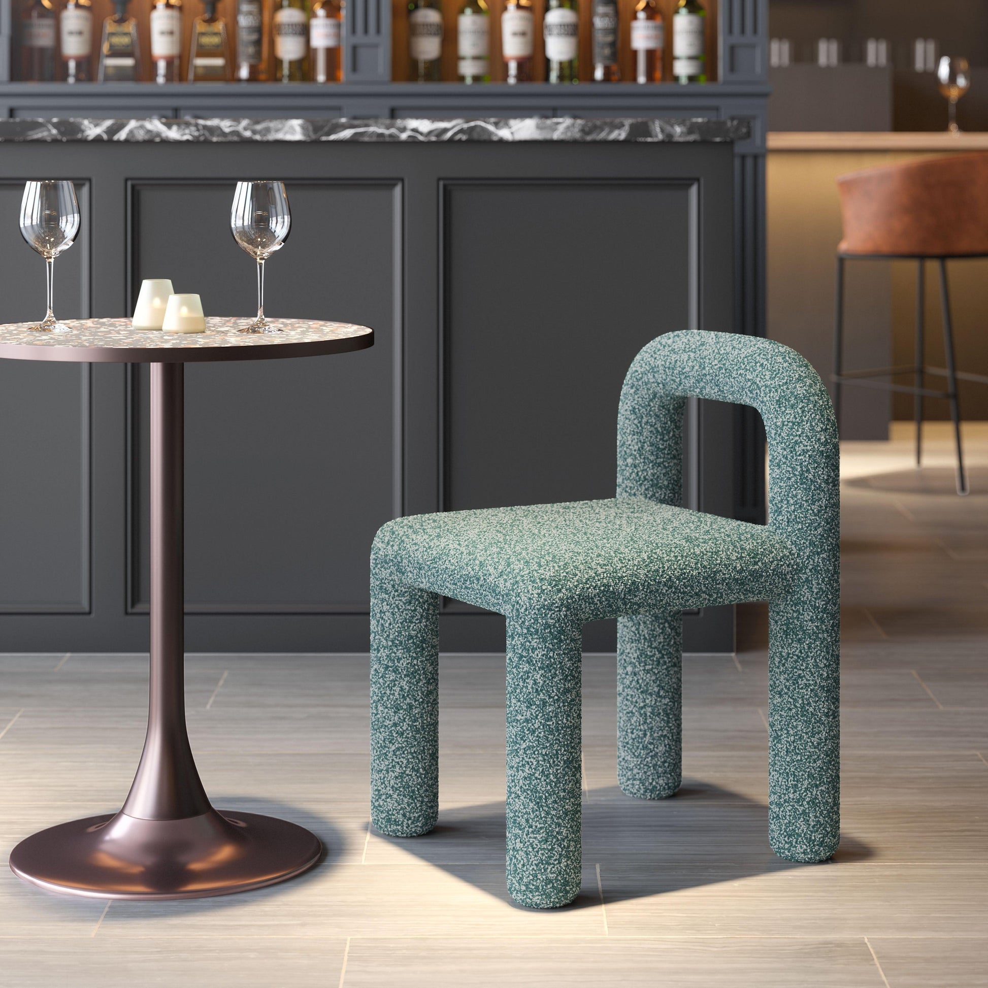 Arum Dining Chair (Set of 2) Snowy Green - Disselt Designs