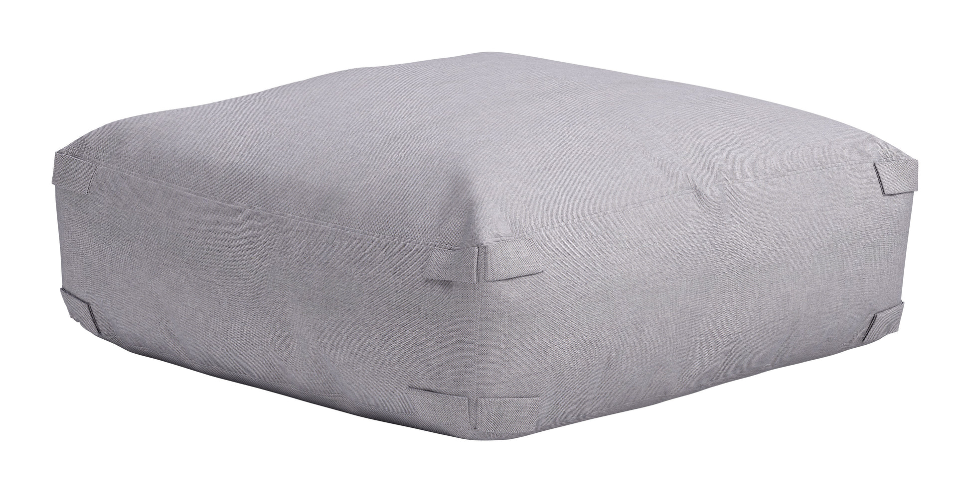 Luanda Ottoman Gray - Disselt Designs