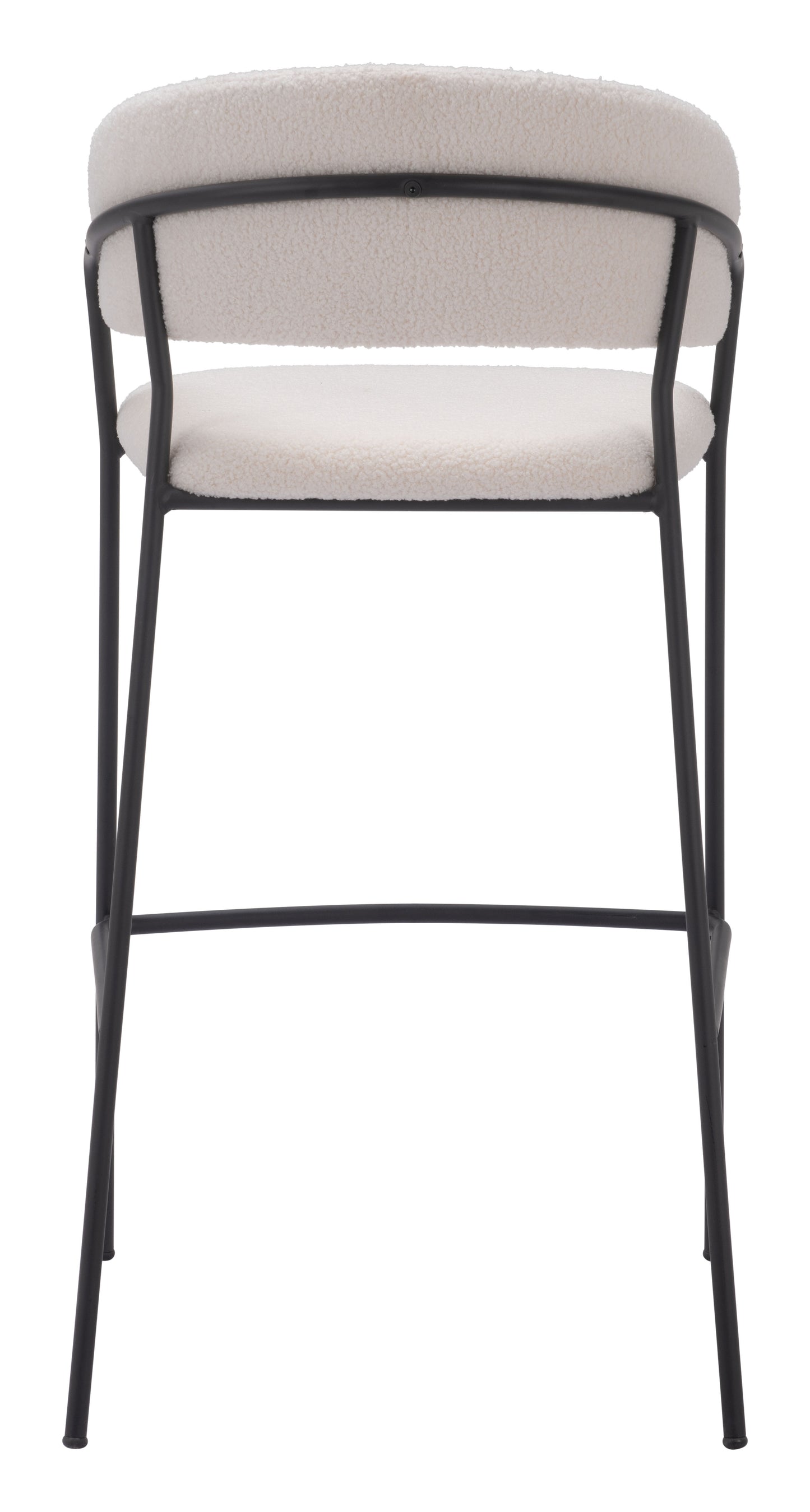 Josephine Barstool (Set of 2) Cream - Disselt Designs