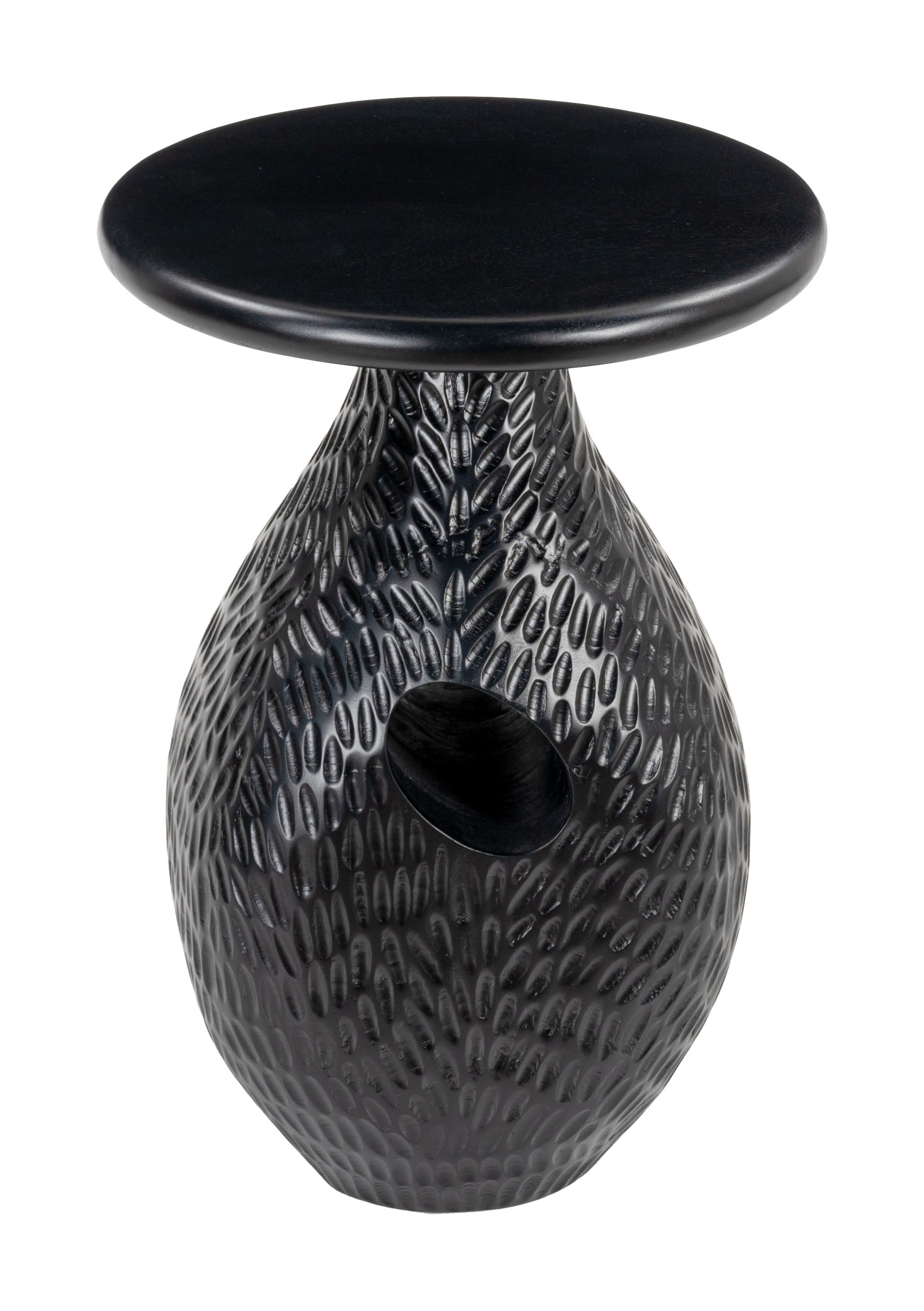 Piho Side Table Black - Disselt Designs