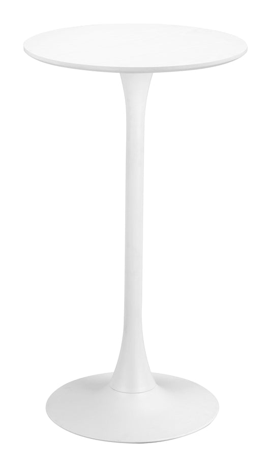 Auray Bar Table White - Disselt Designs