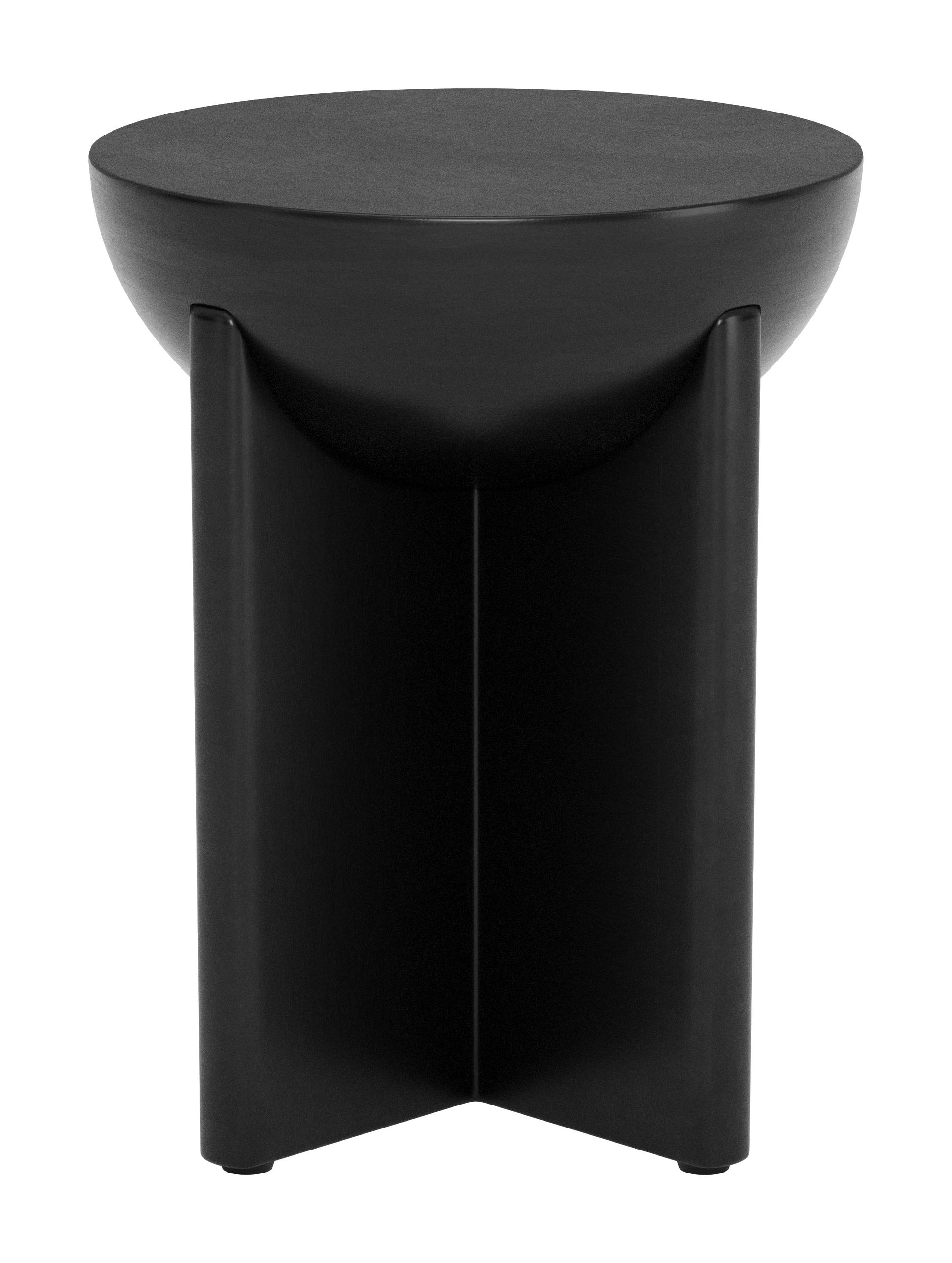 Tume Side Table Black - Disselt Designs