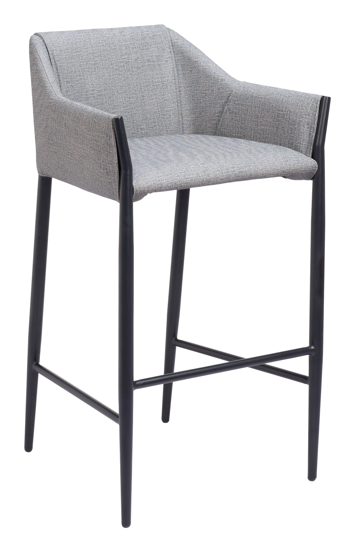 Andover Barstool Slate Gray - Disselt Designs