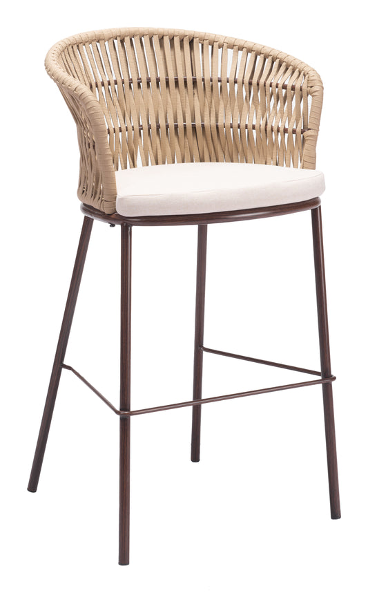 Freycinet Barstool (Set of 2) Natural - Disselt Designs