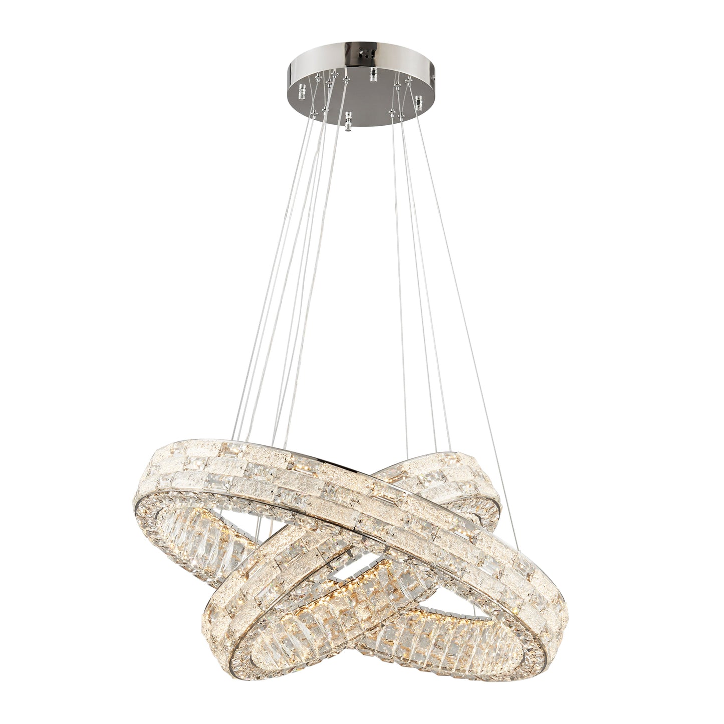 Helix Chandelier // Chrome - Disselt Designs
