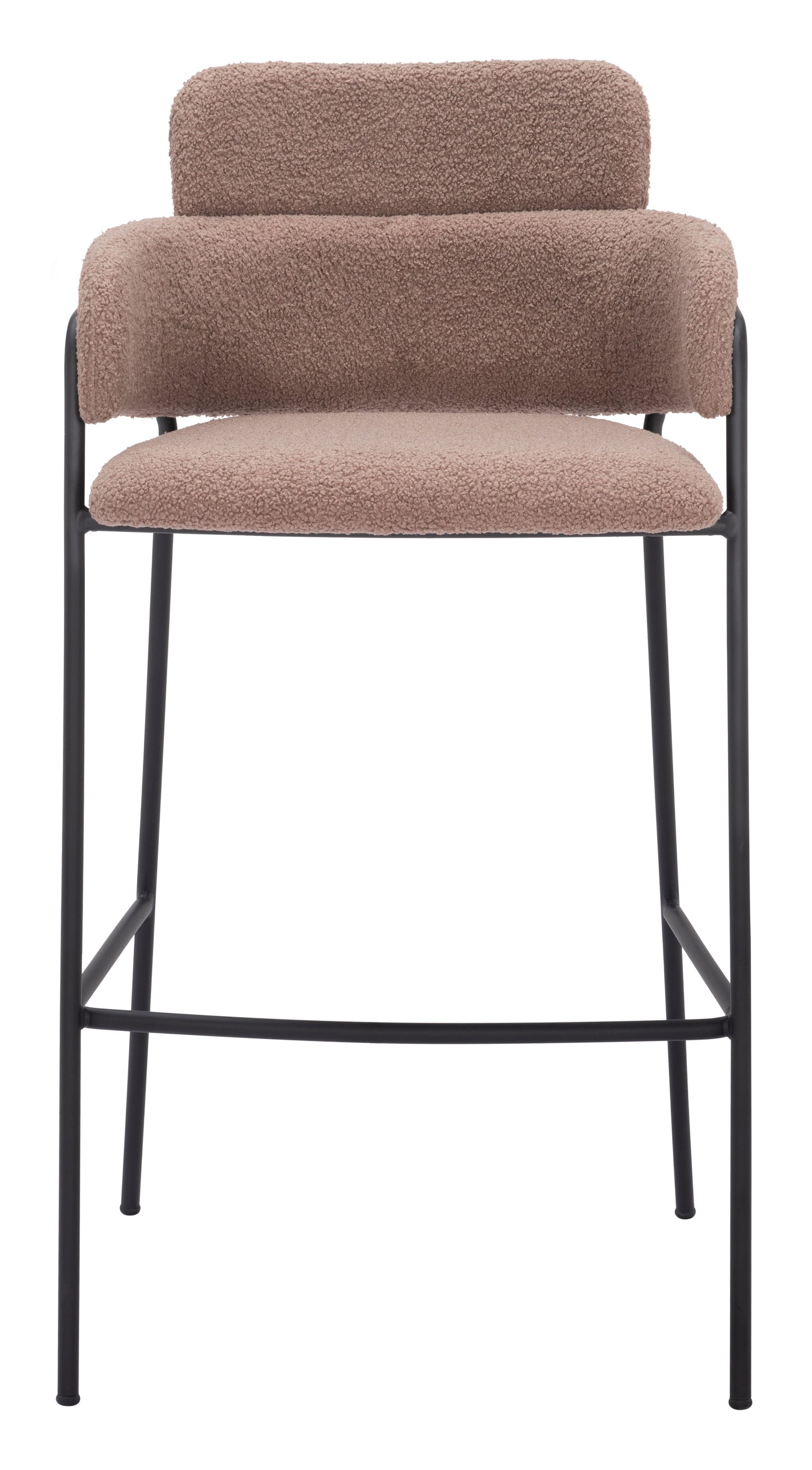 Marcel Barstool (Set of 2) Brown - Disselt Designs