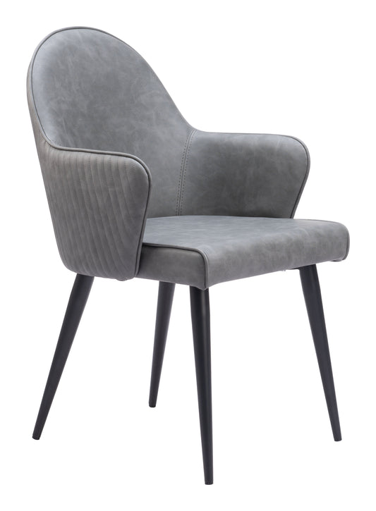 Silloth Dining Chair Gray - Disselt Designs